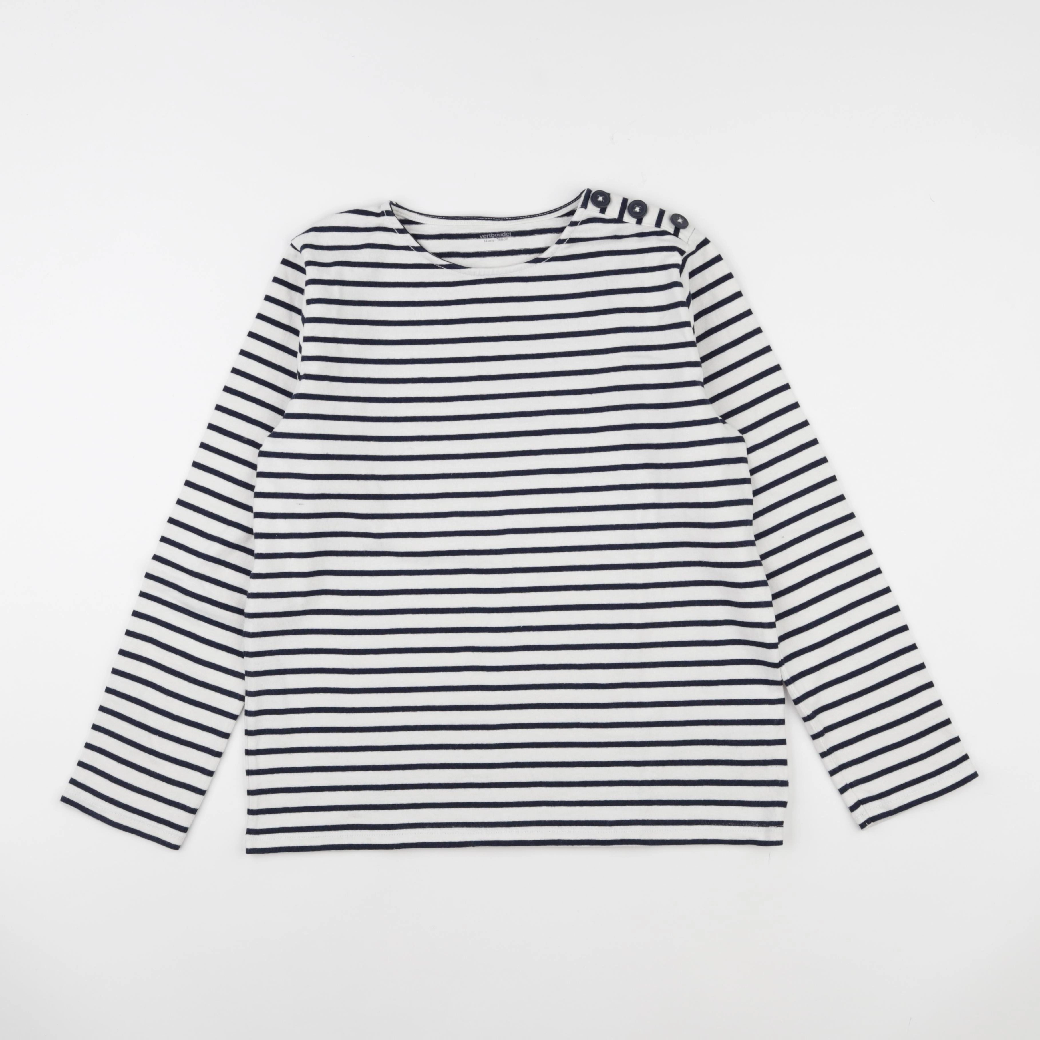 Vertbaudet - tee-shirt bleu - 14 ans