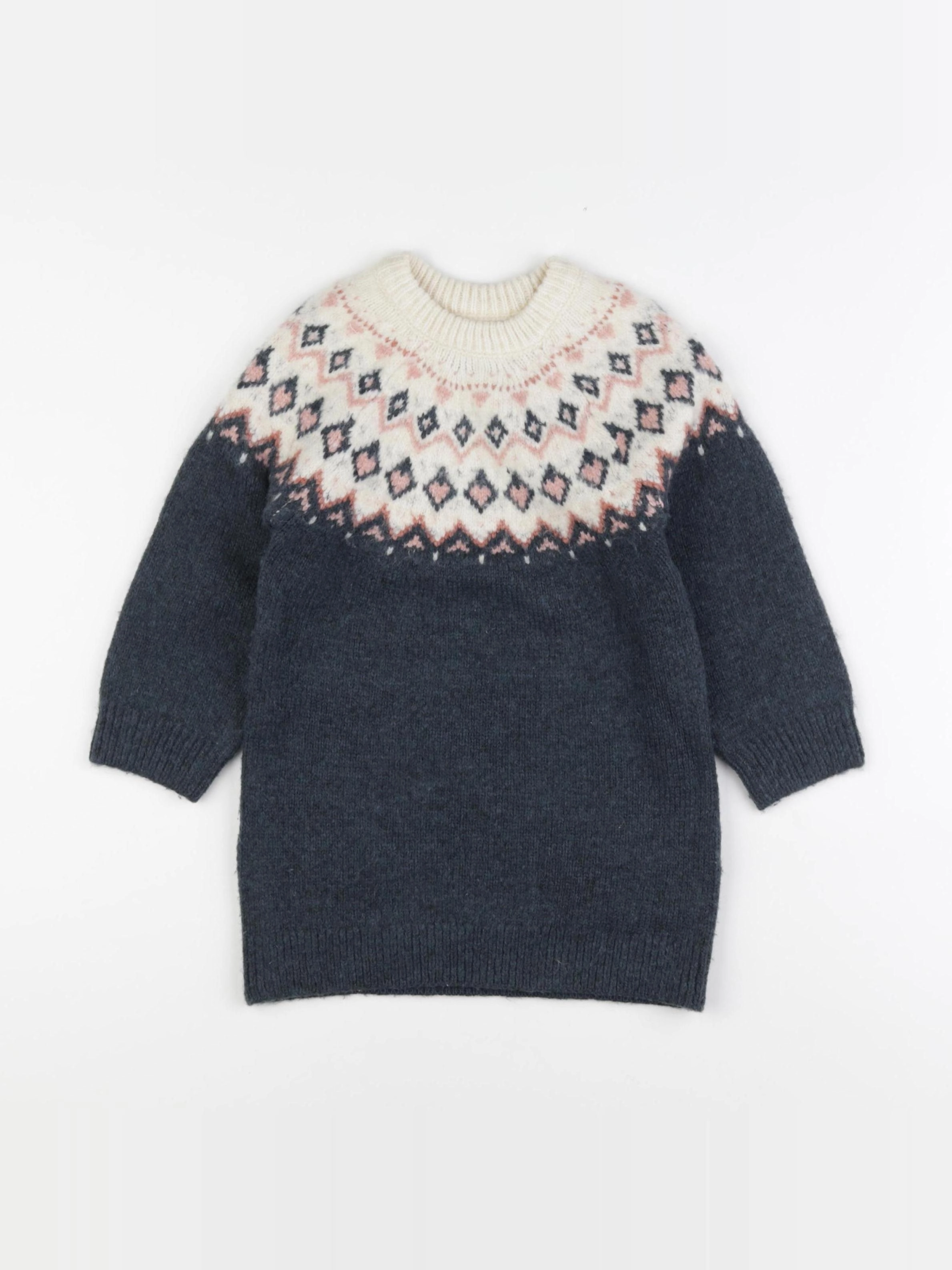 Vertbaudet - robe bleu - 3 ans