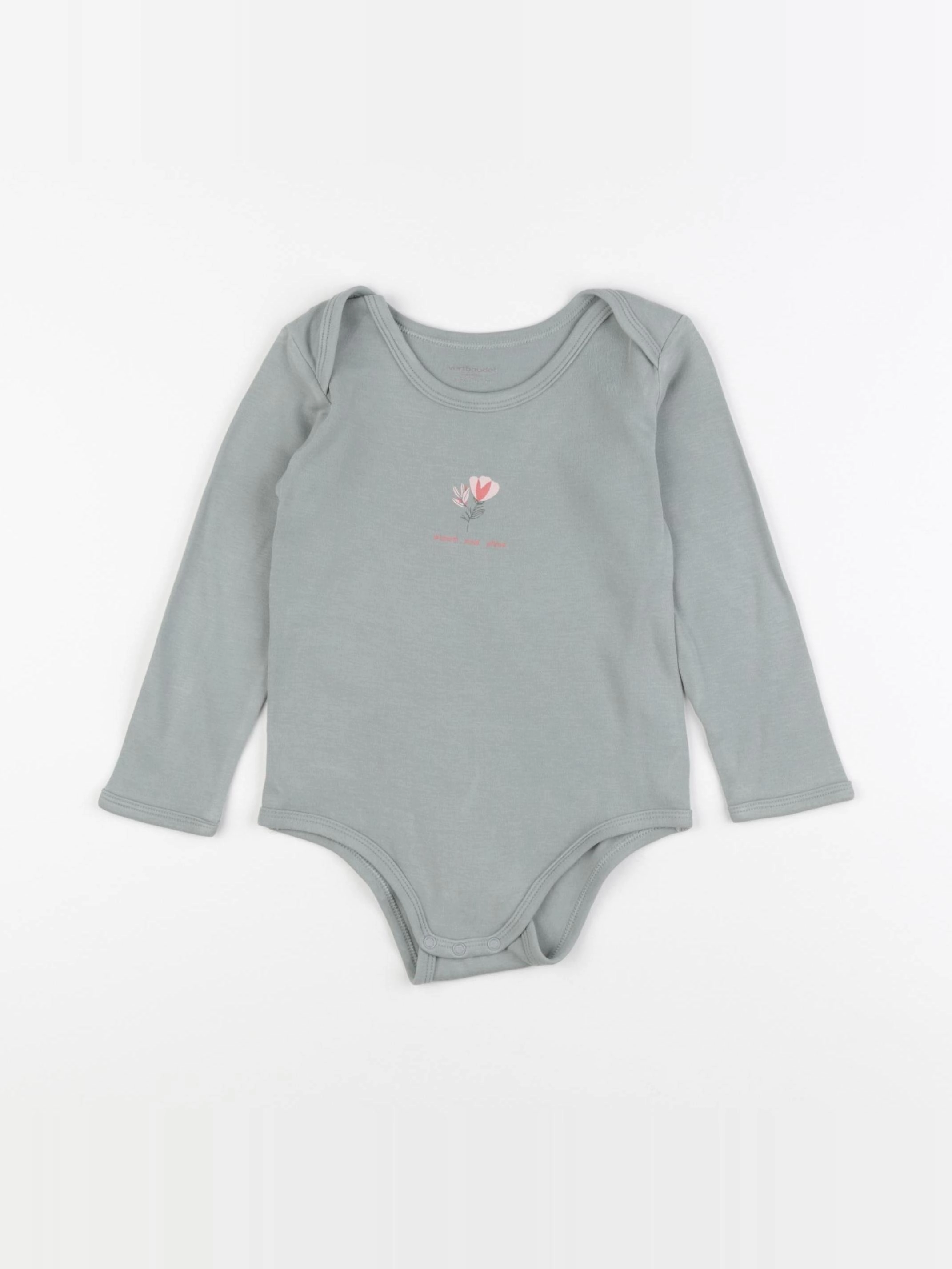 Vertbaudet - body vert - 36 mois