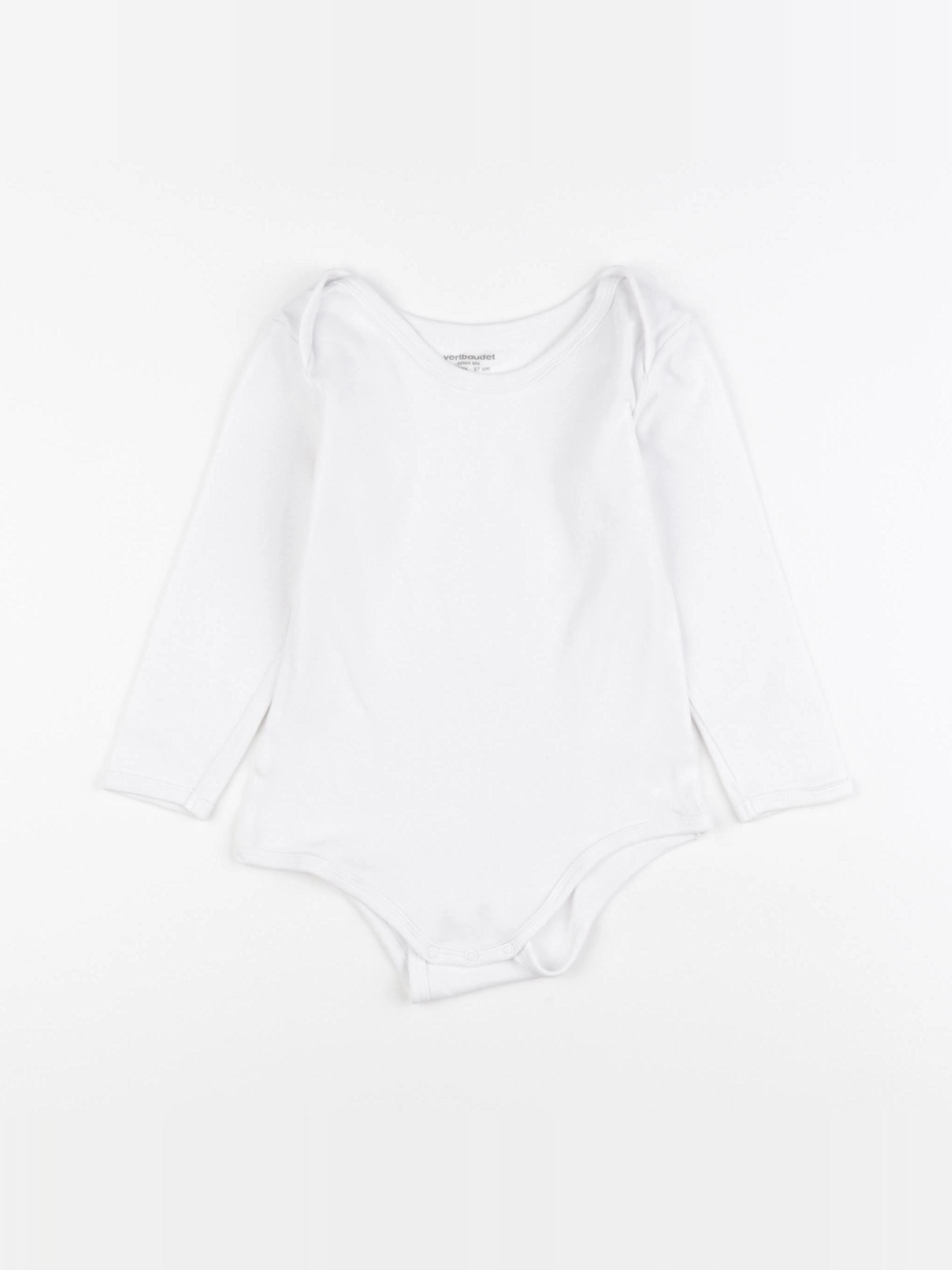 Vertbaudet - body blanc - 36 mois