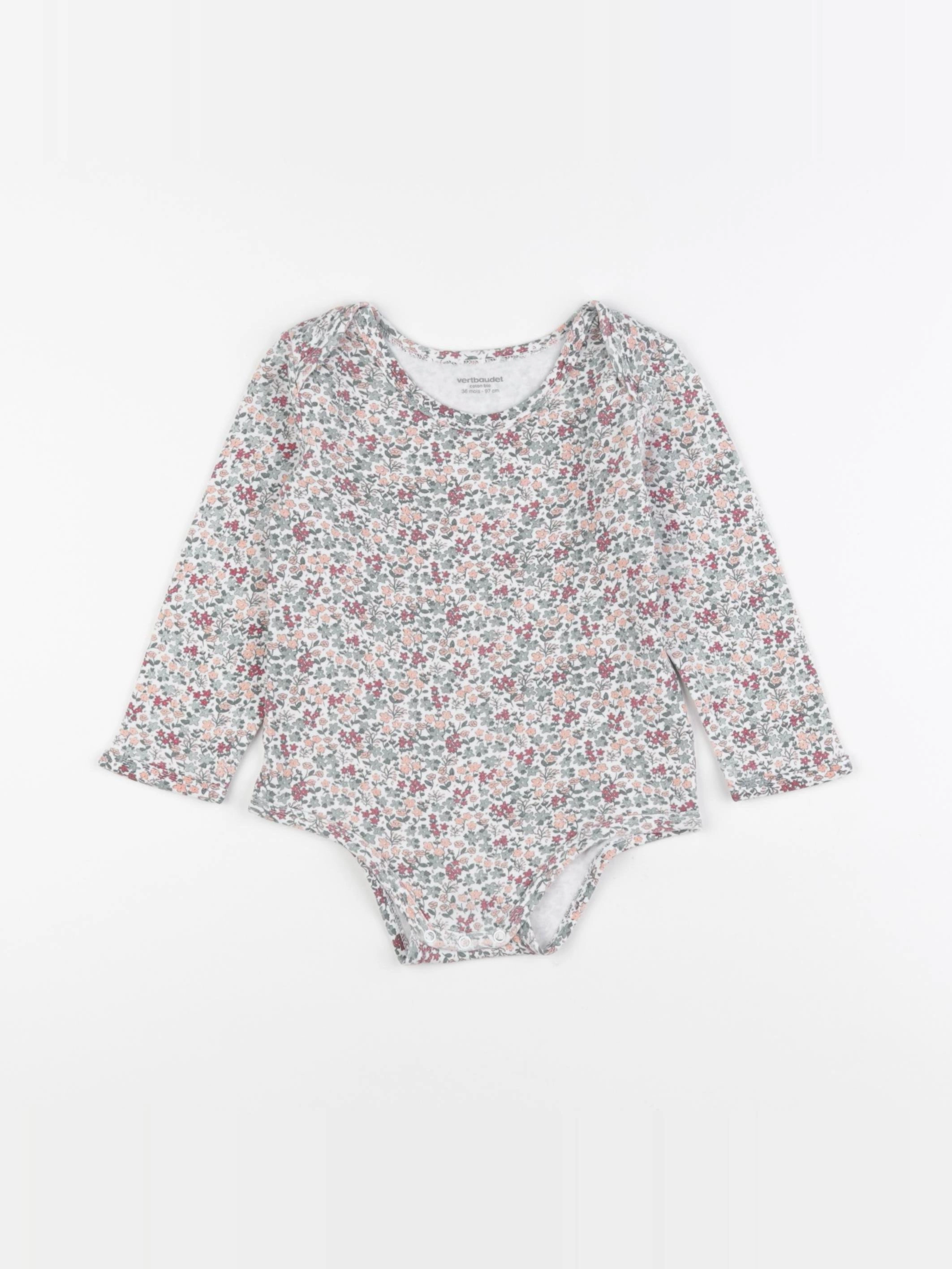 Vertbaudet - body multicolore - 36 mois