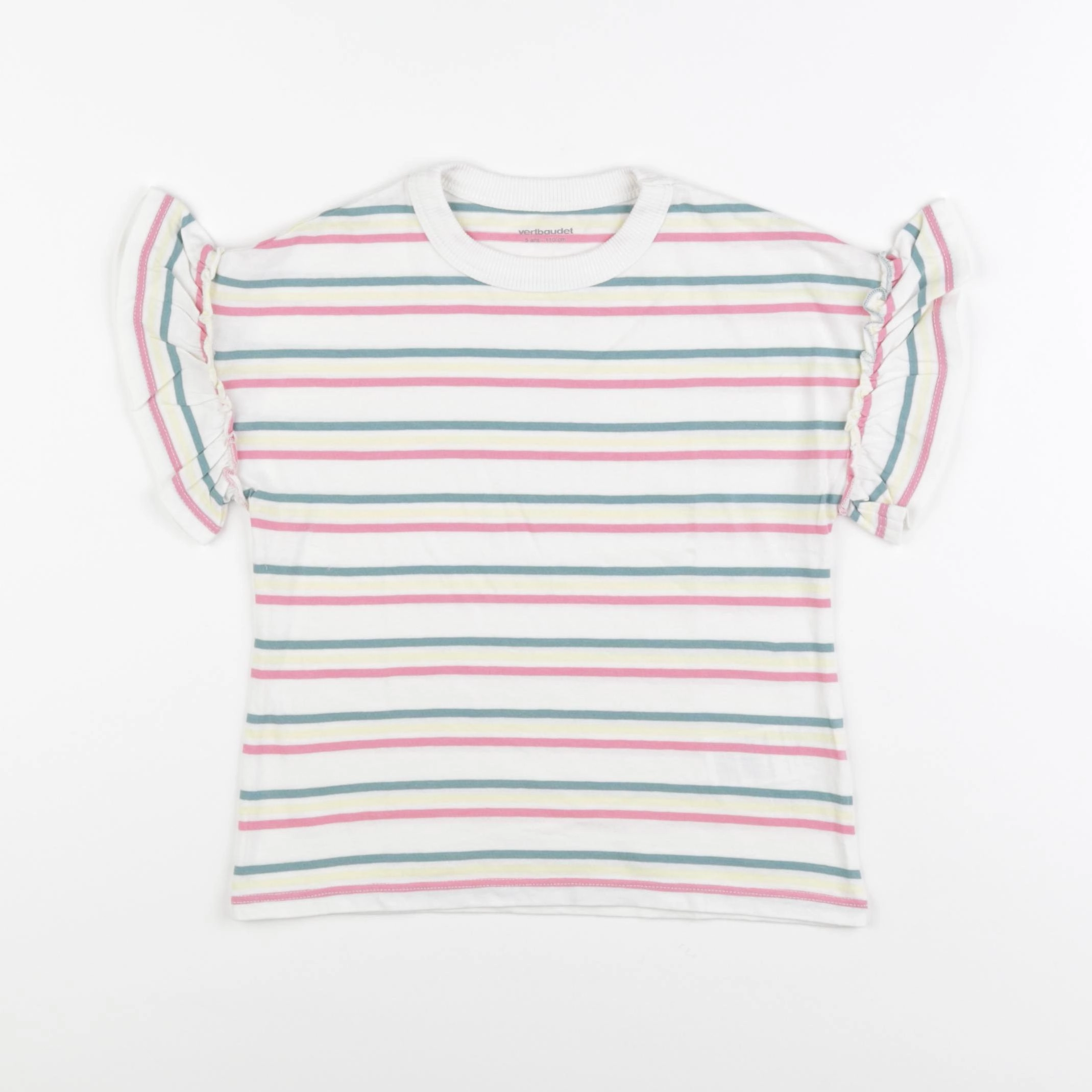 Vertbaudet - tee-shirt multicolore - 5 ans