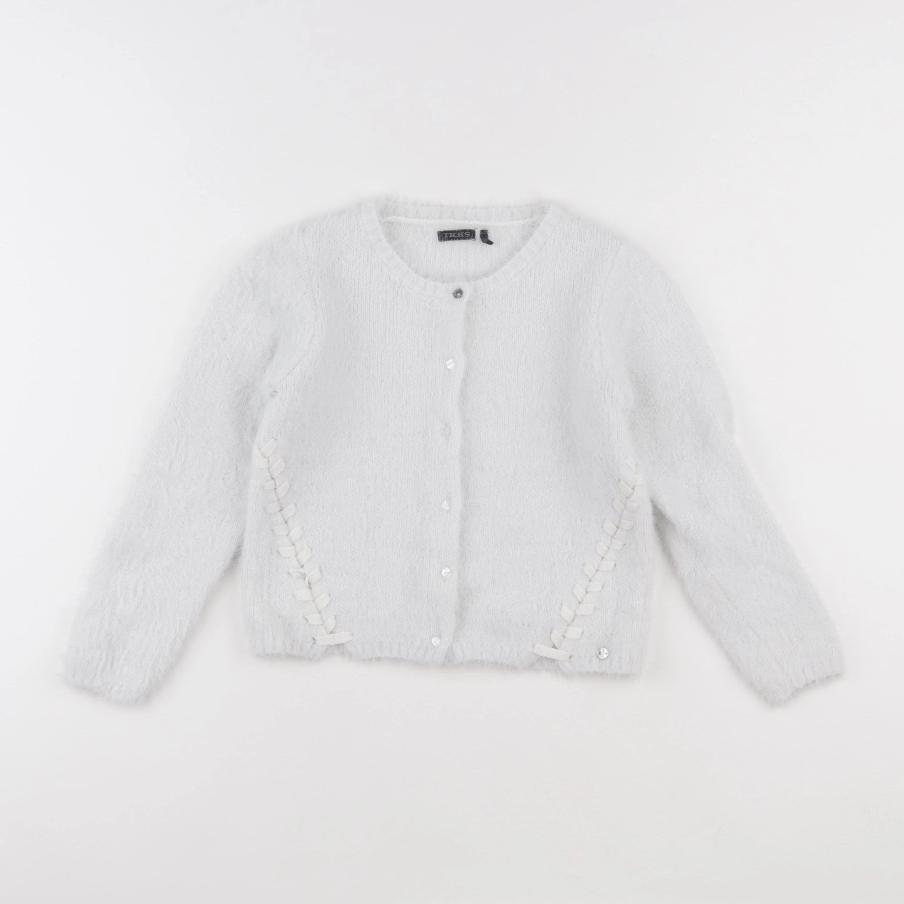 IKKS - gilet blanc - 8 ans