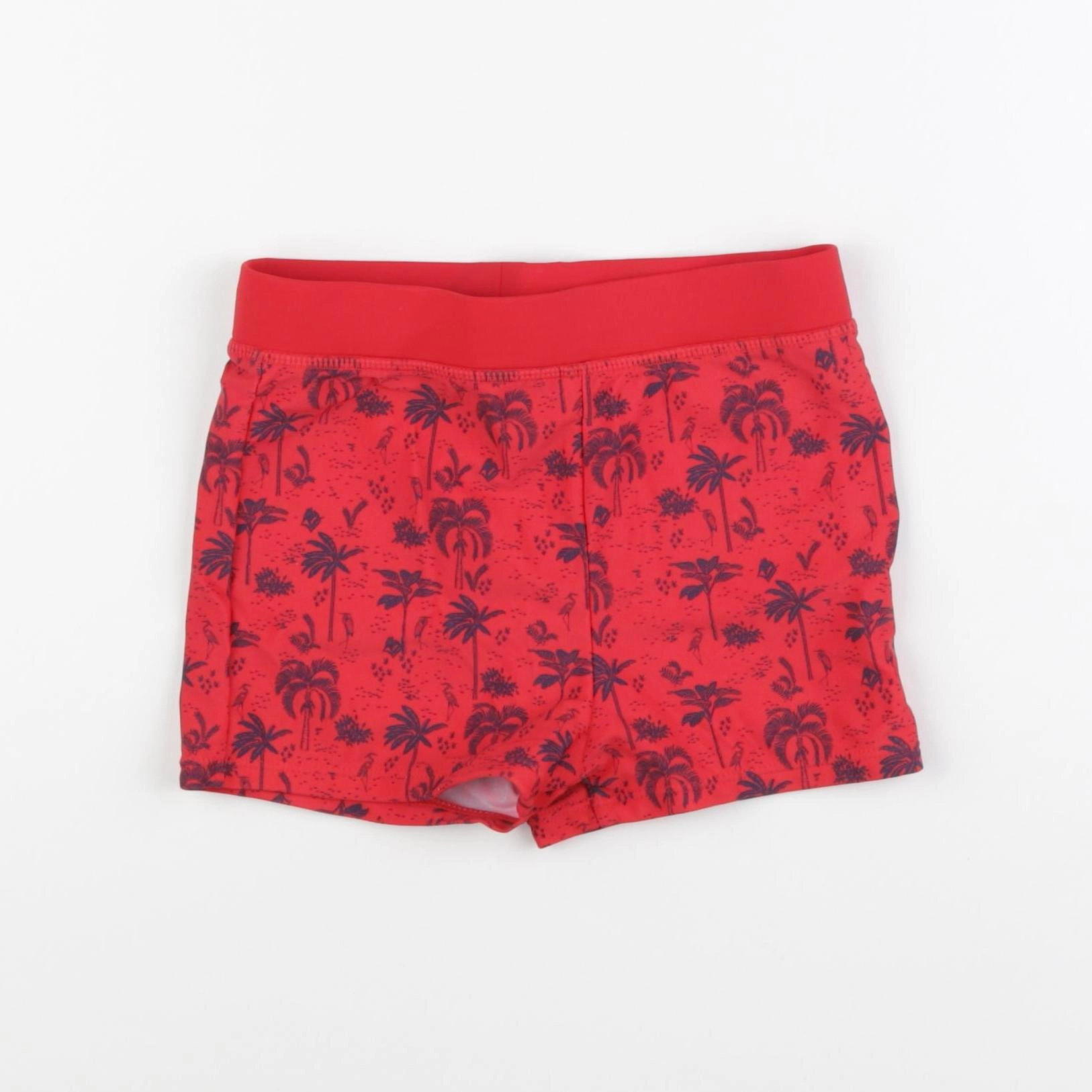 Vertbaudet - maillot de bain rouge - 8 ans