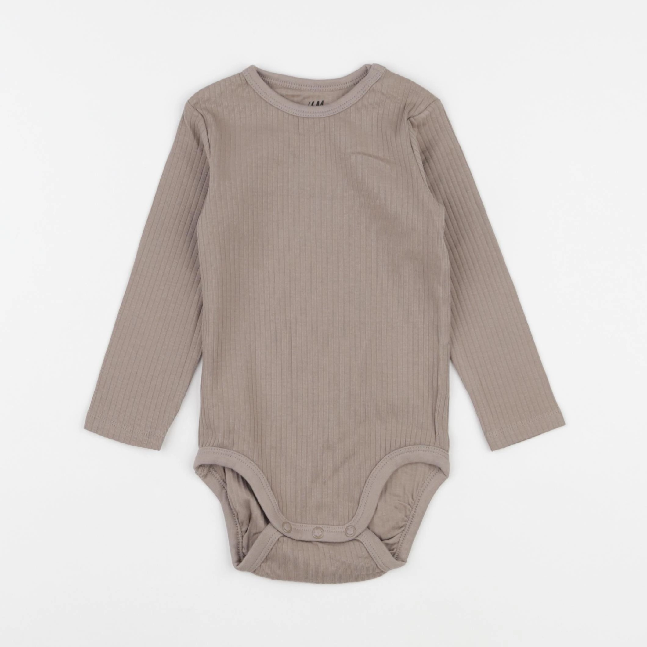 H&M - body beige - 9/12 mois