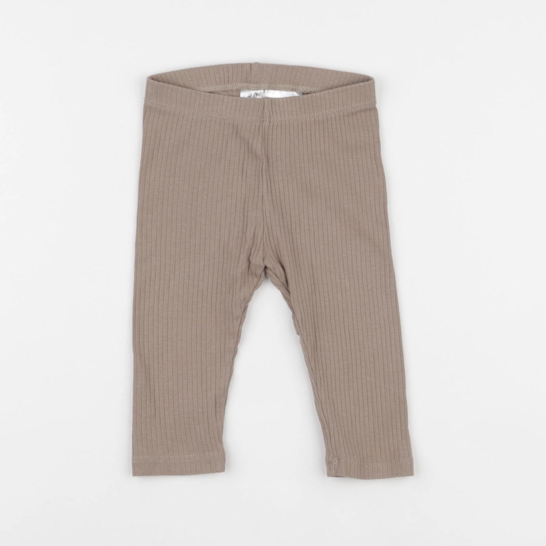 H&M - legging marron - 6/9 mois
