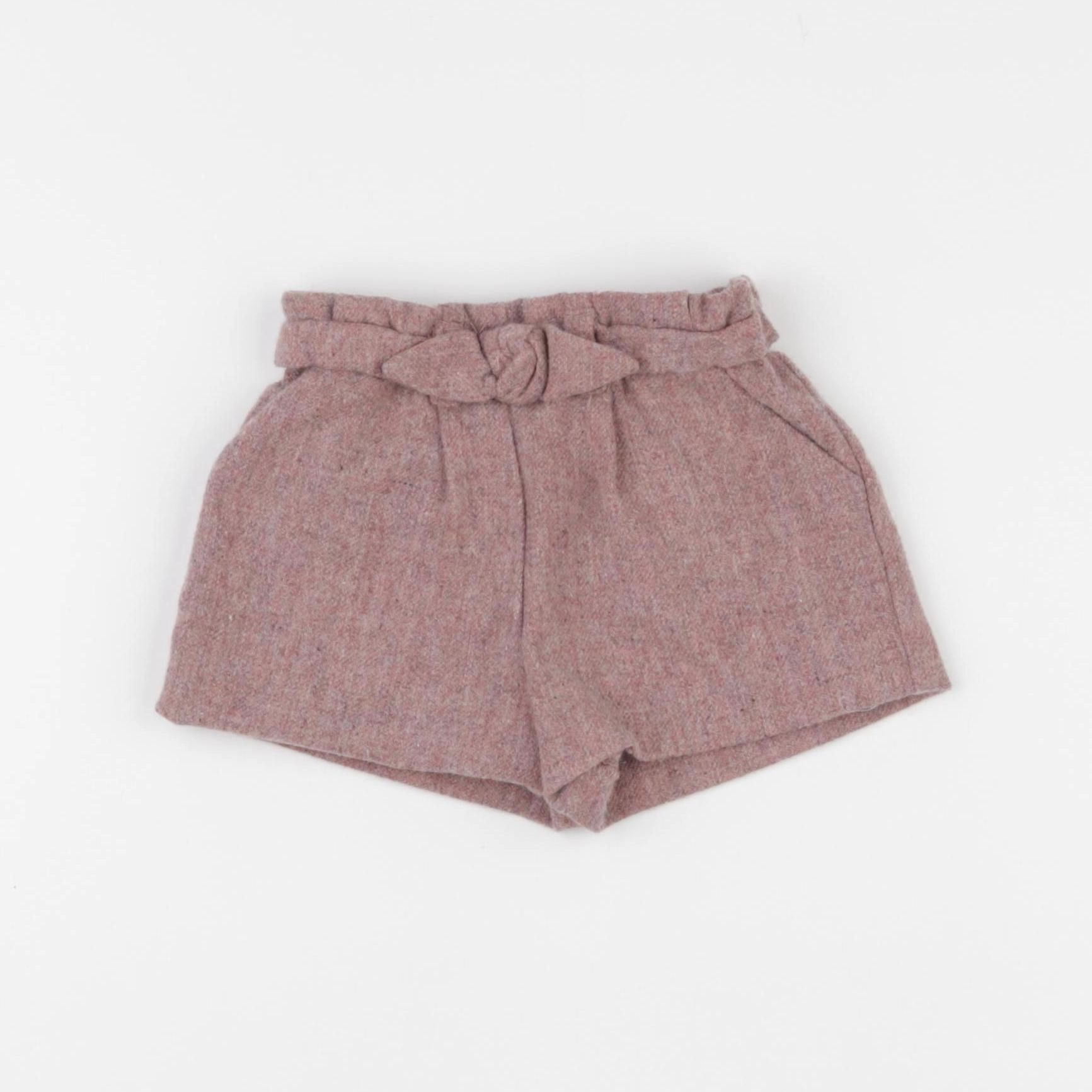 Zara - short rose - 6/9 mois