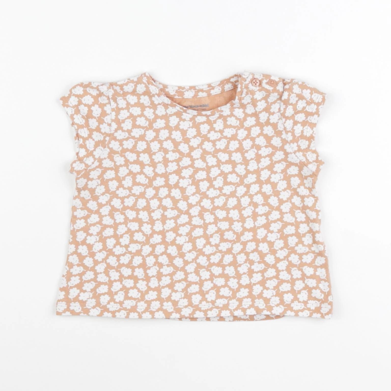 Vertbaudet - tee-shirt multicolore - 9 mois
