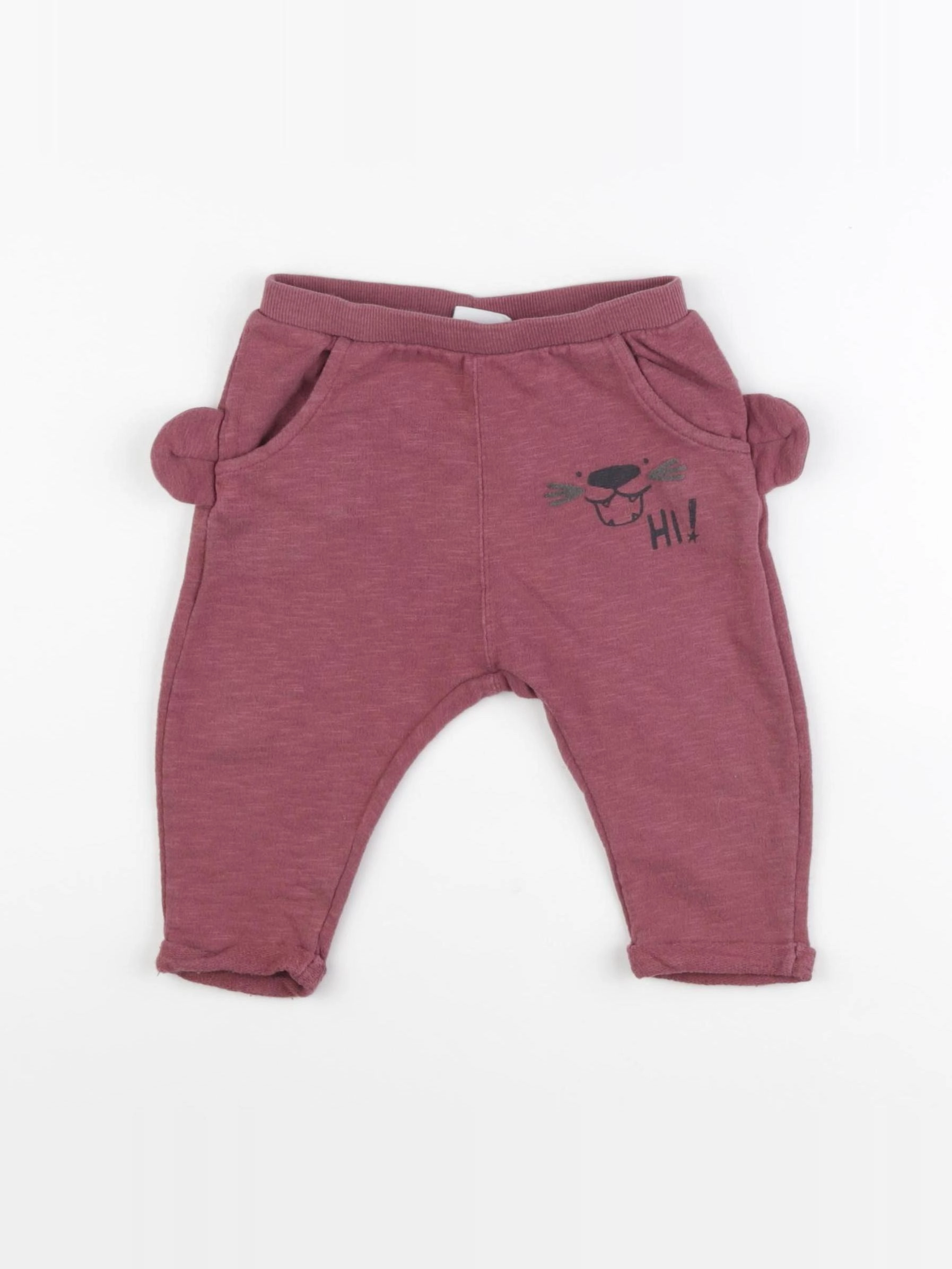 Zara - sarouel violet - 6/9 mois