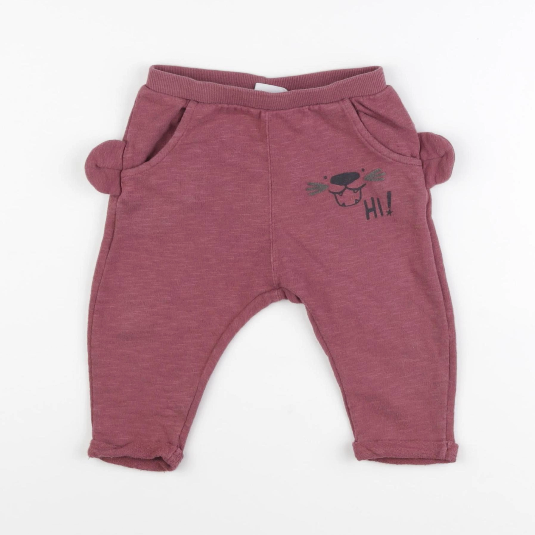 Zara - sarouel violet - 6/9 mois
