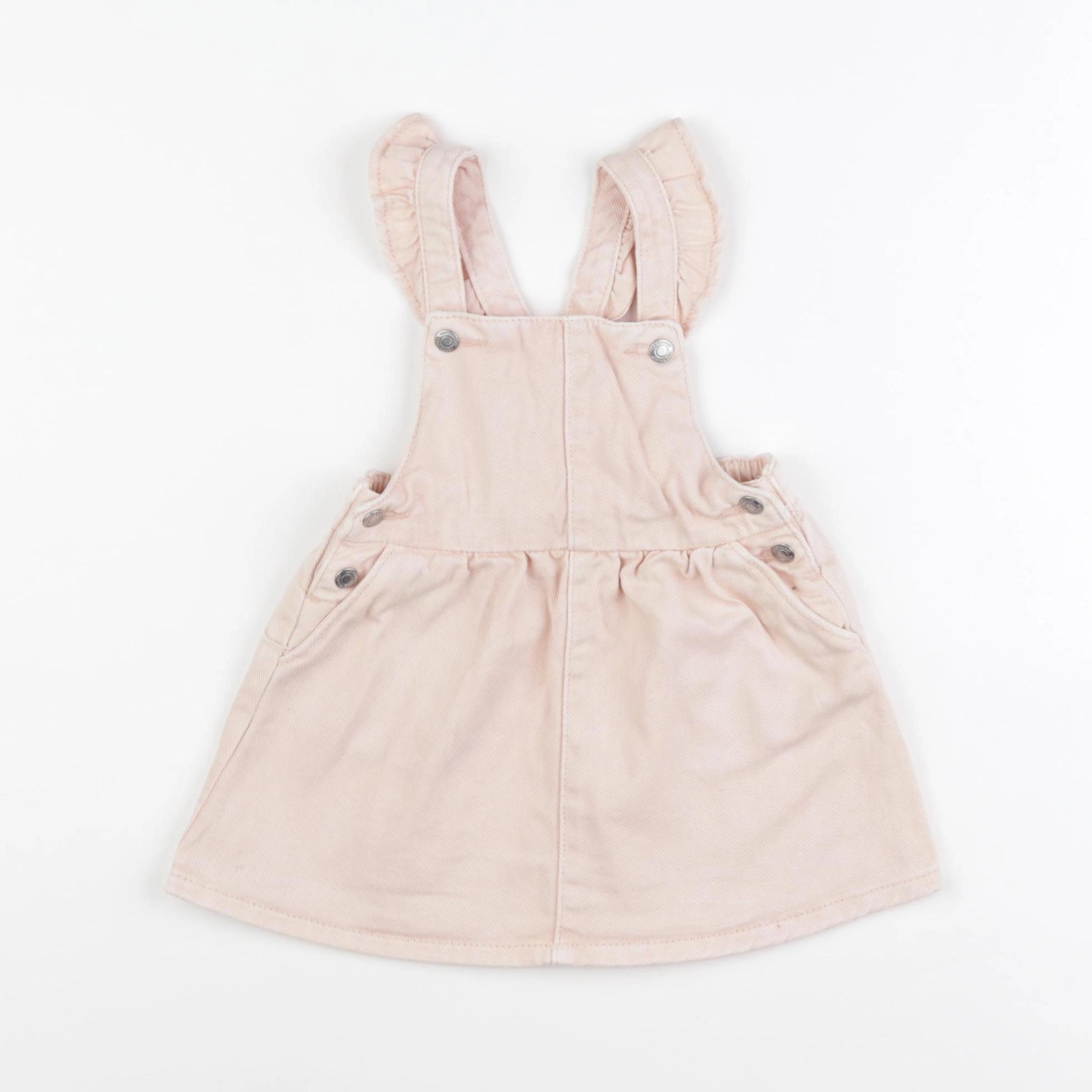 Vertbaudet - robe beige - 12 mois