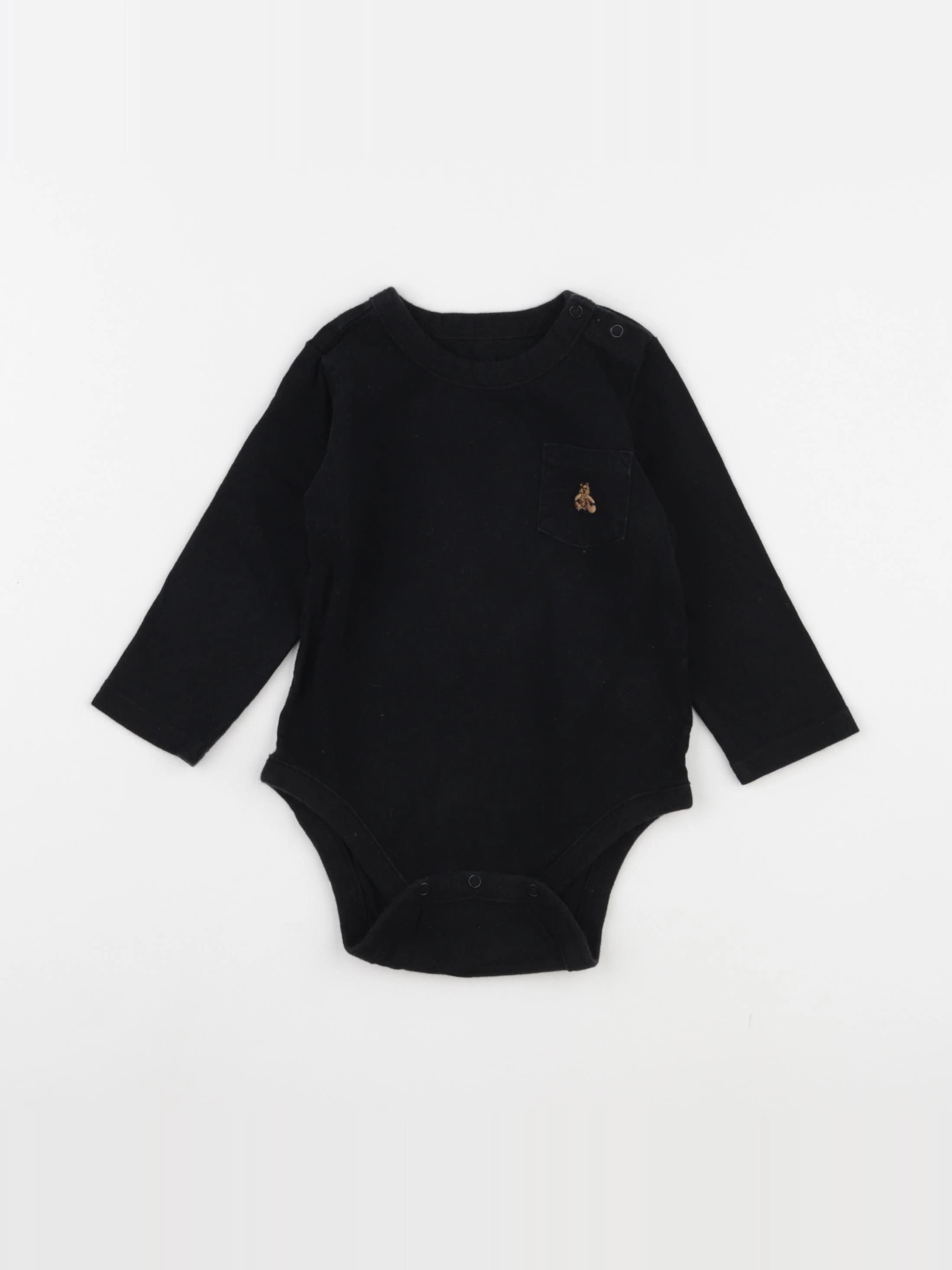 GAP - body noir - 12/18 mois