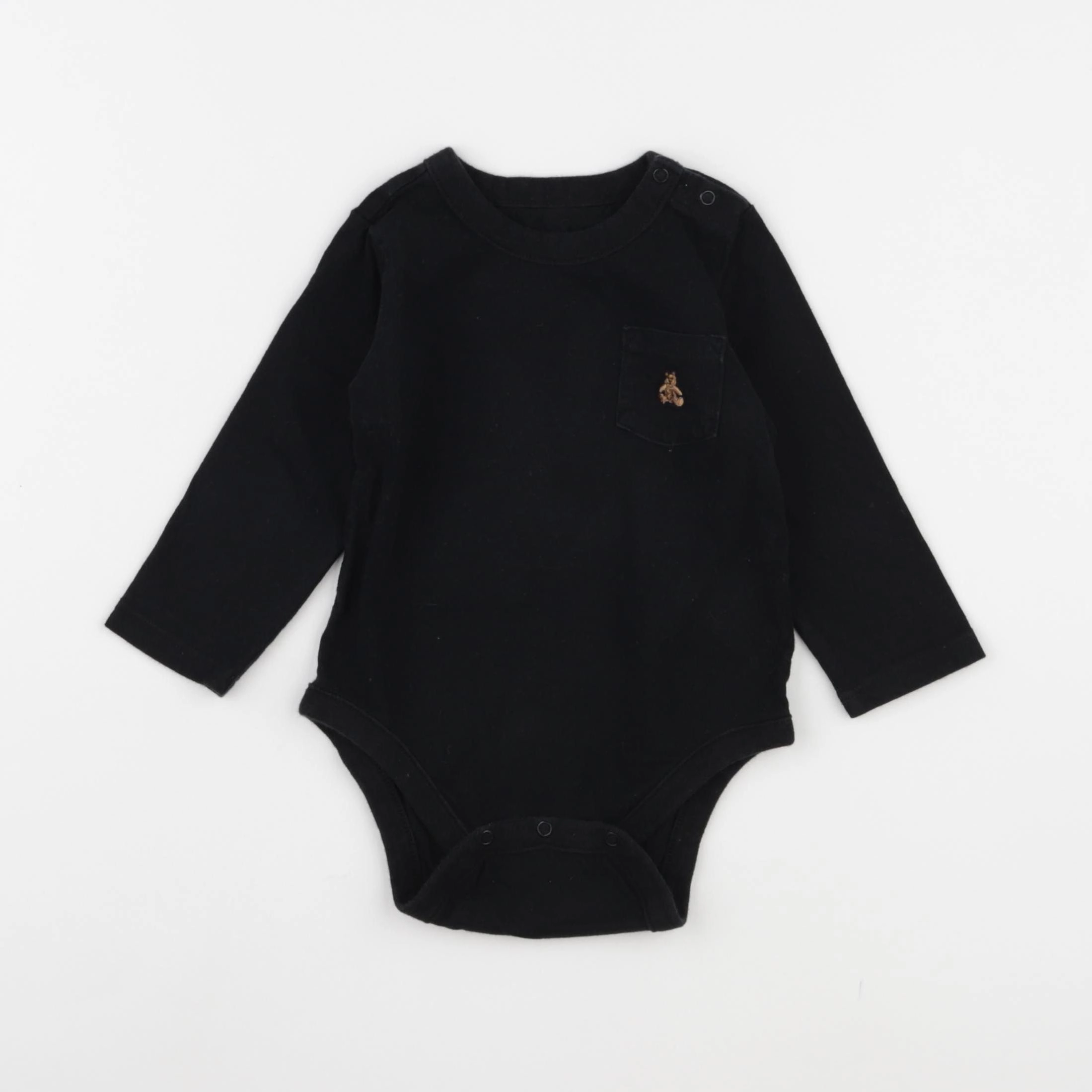 GAP - body noir - 12/18 mois