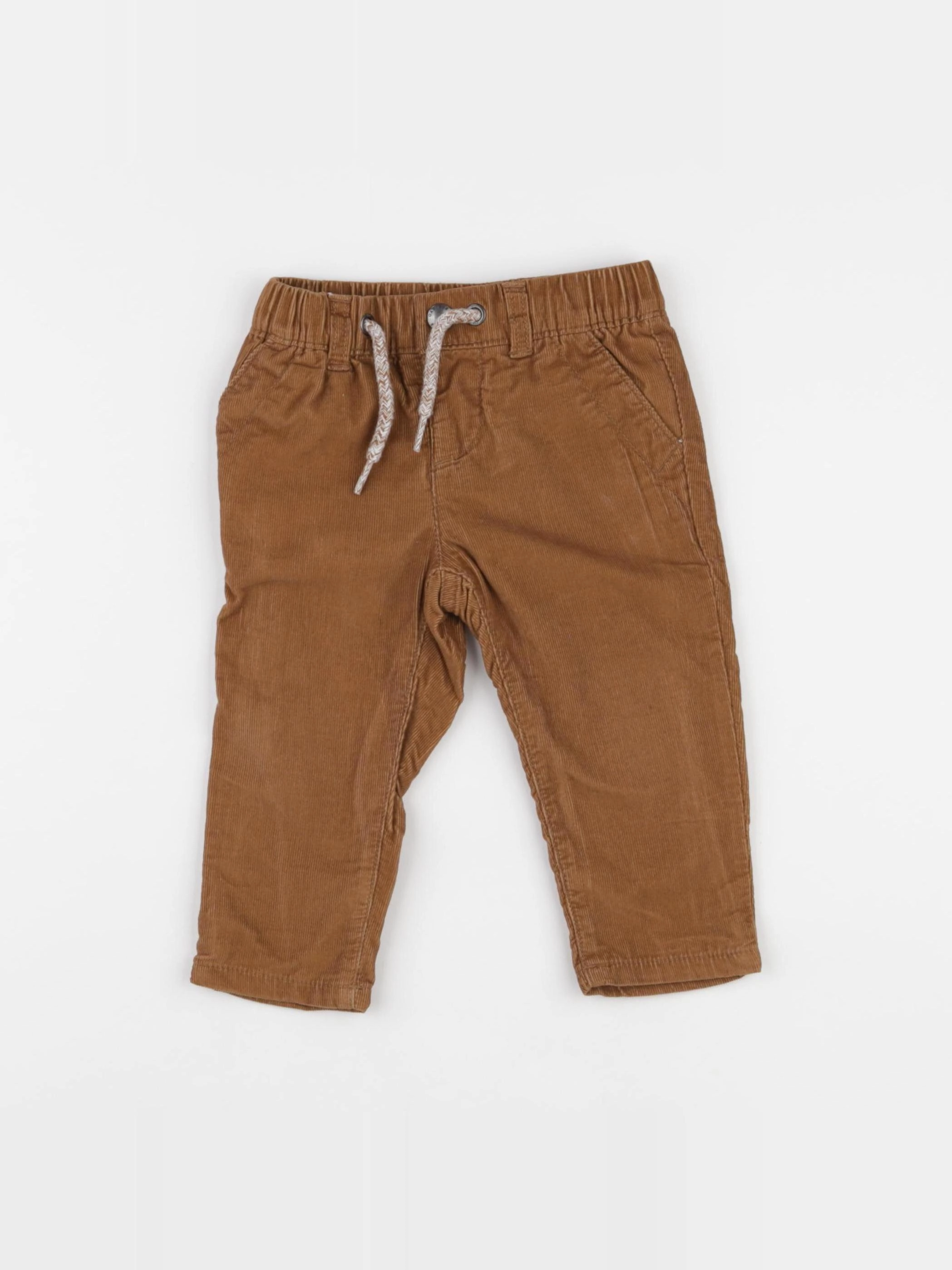 GAP - pantalon marron - 12/18 mois