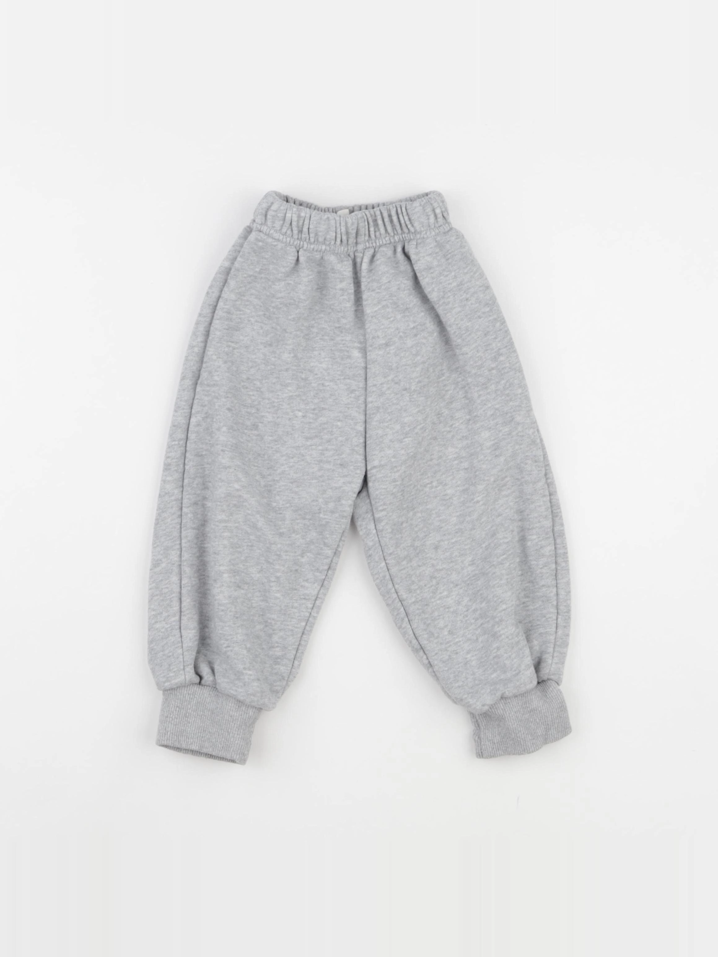Gamin gamine - jogging gris - 12/18 mois