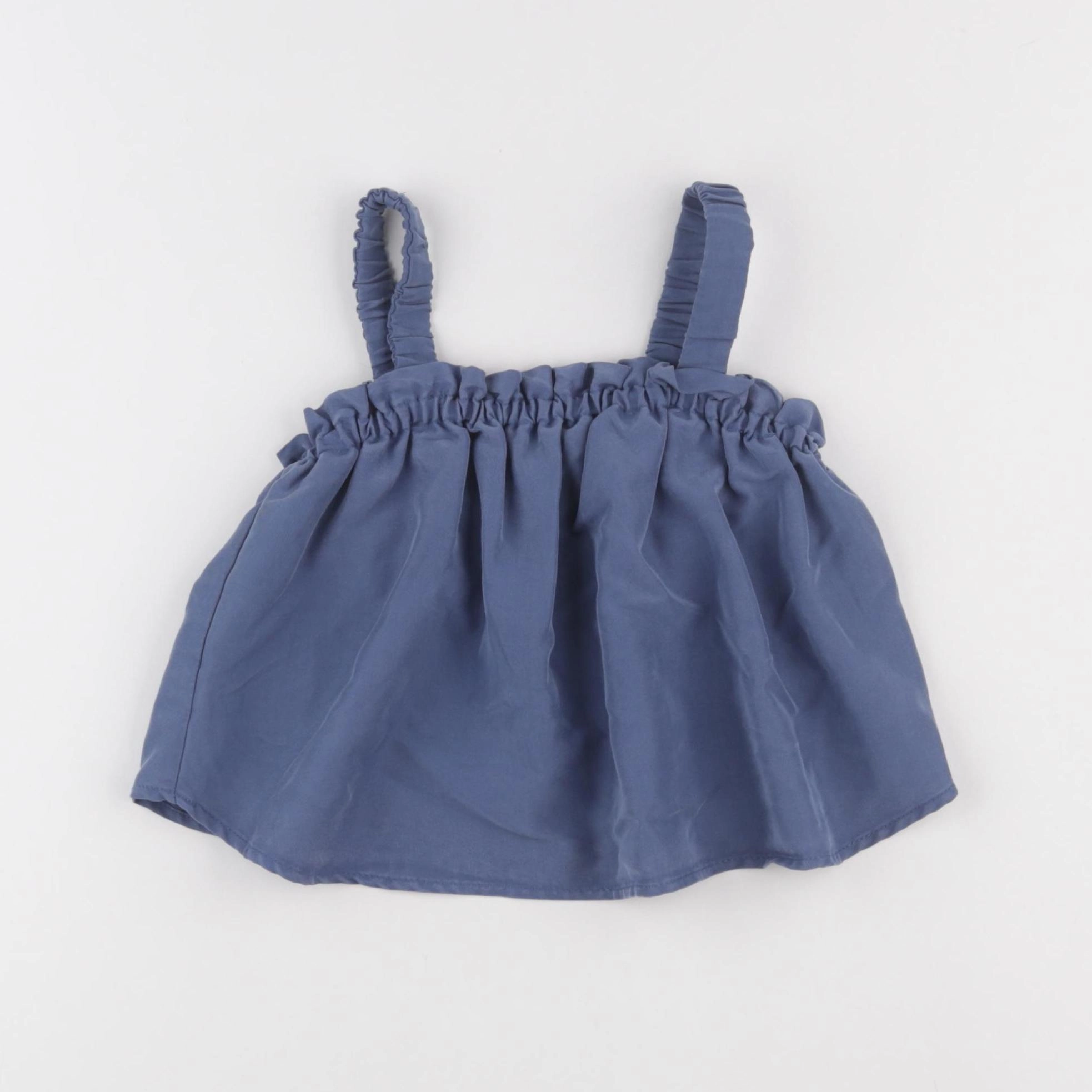 Mango - blouse bleu - 6 ans