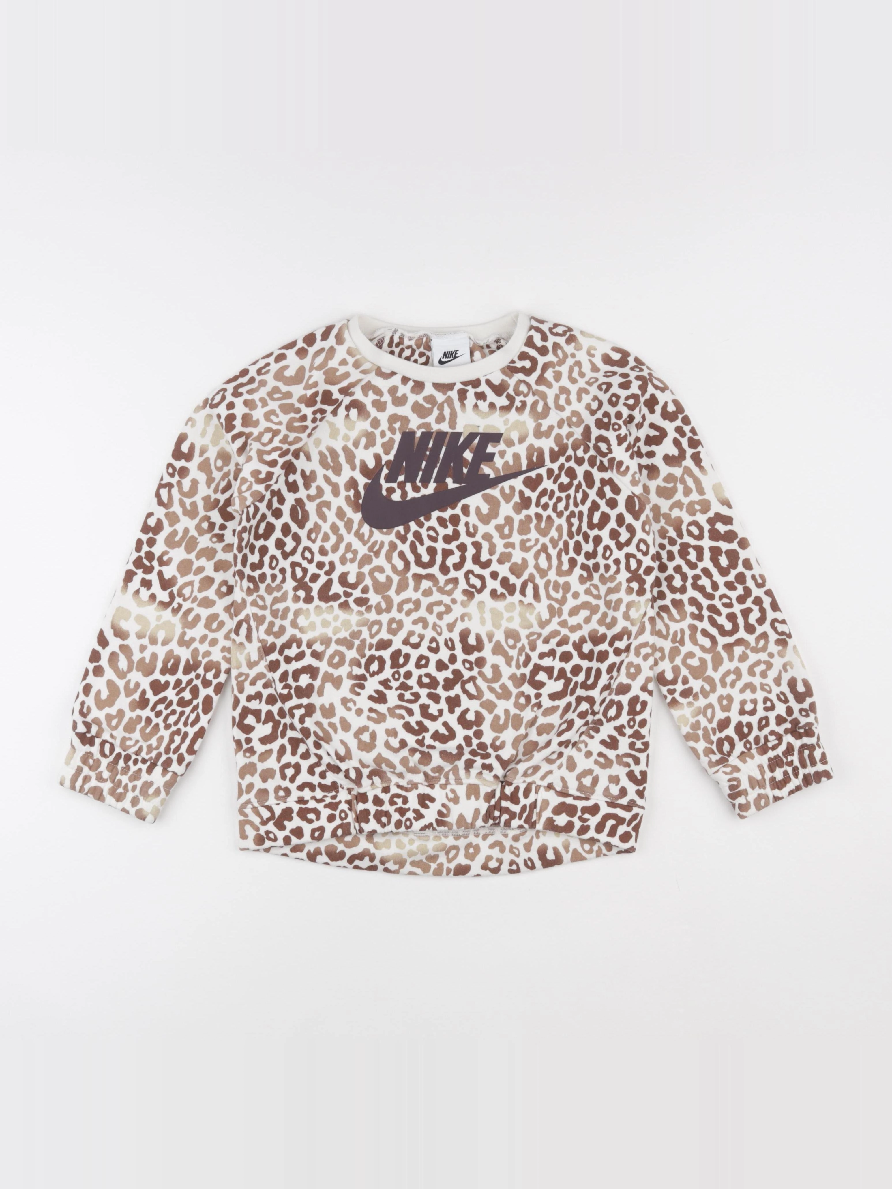 Nike - sweat beige - 6/7 ans