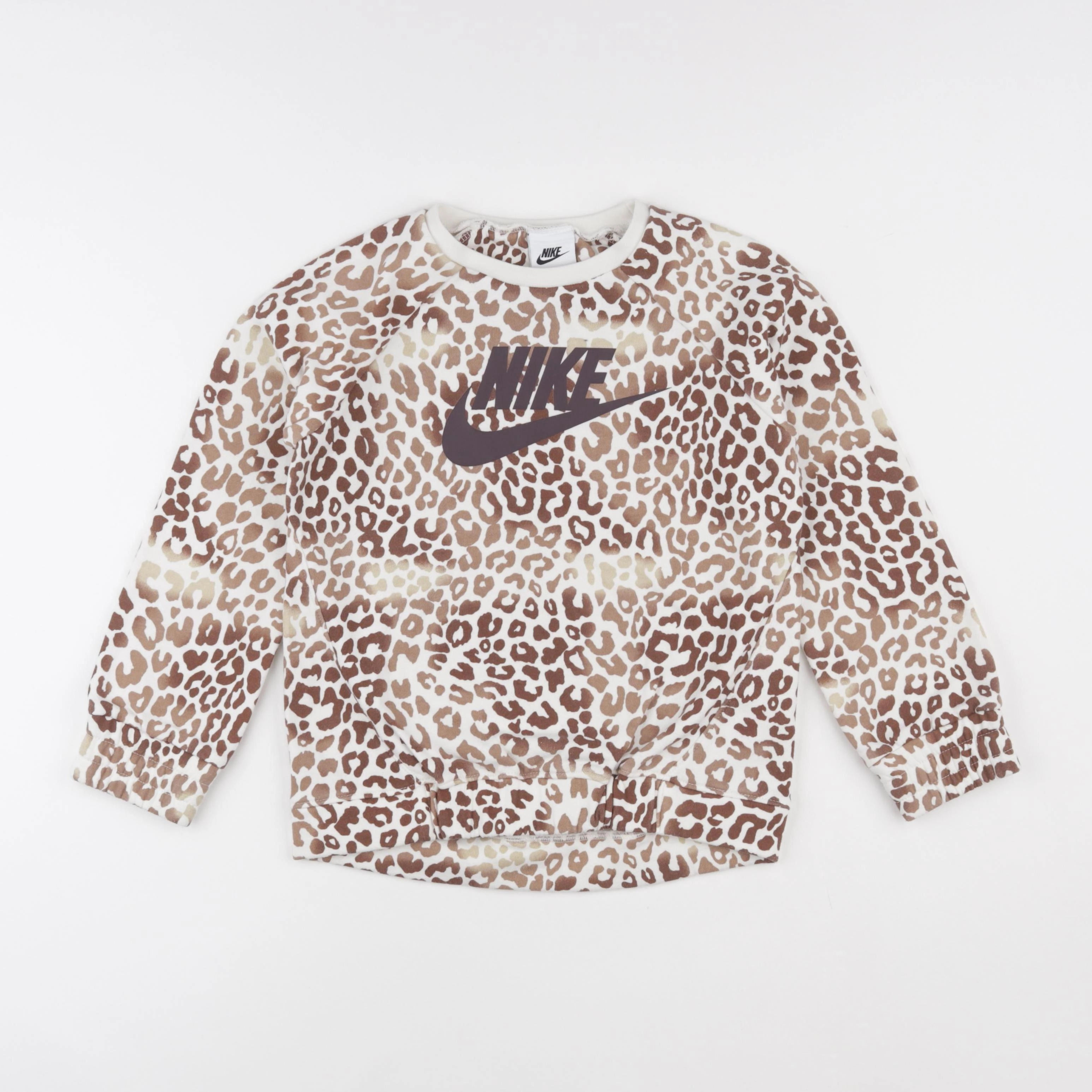 Nike - sweat beige - 6/7 ans