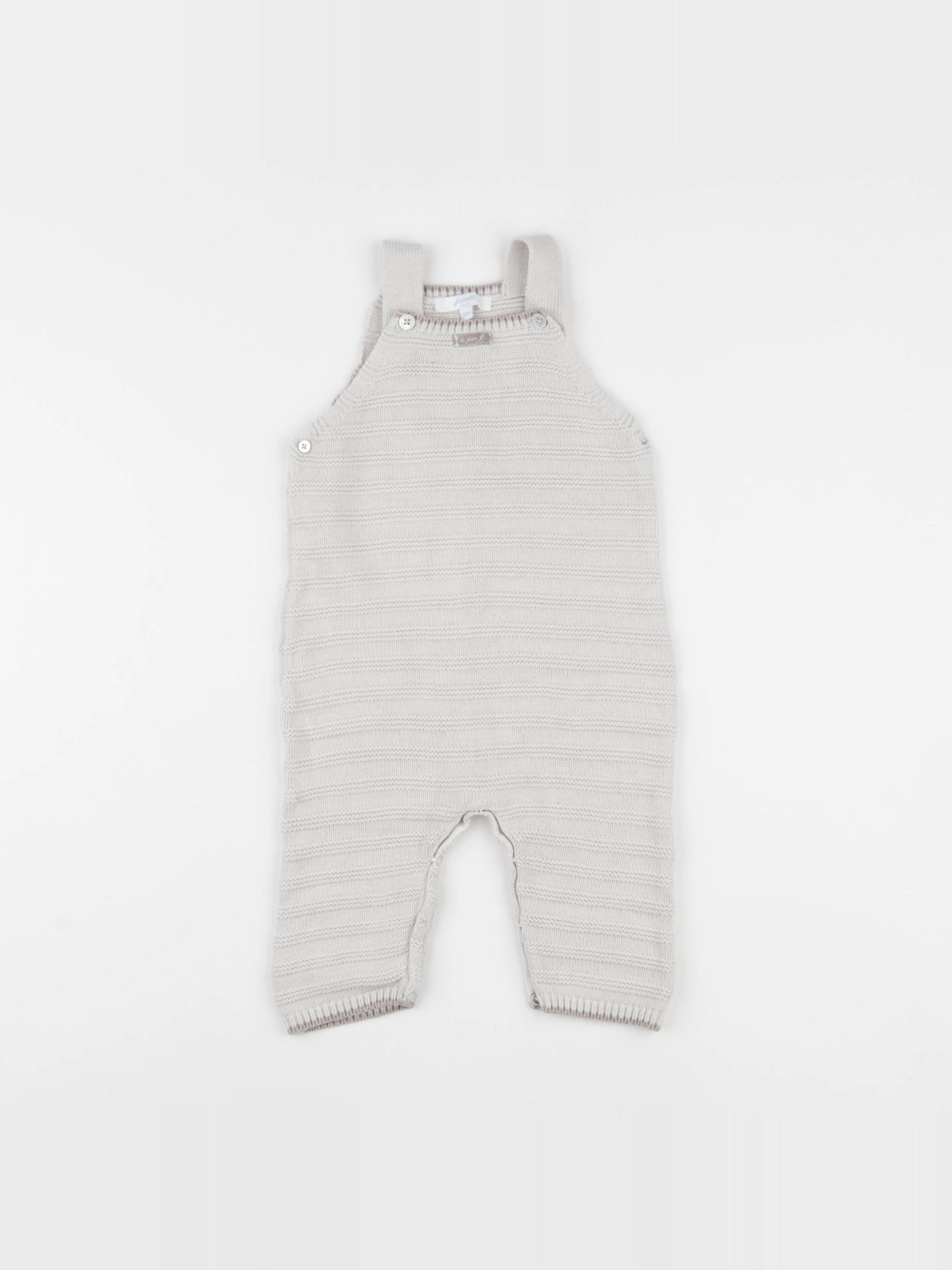 Jacadi - salopette beige - 6 mois
