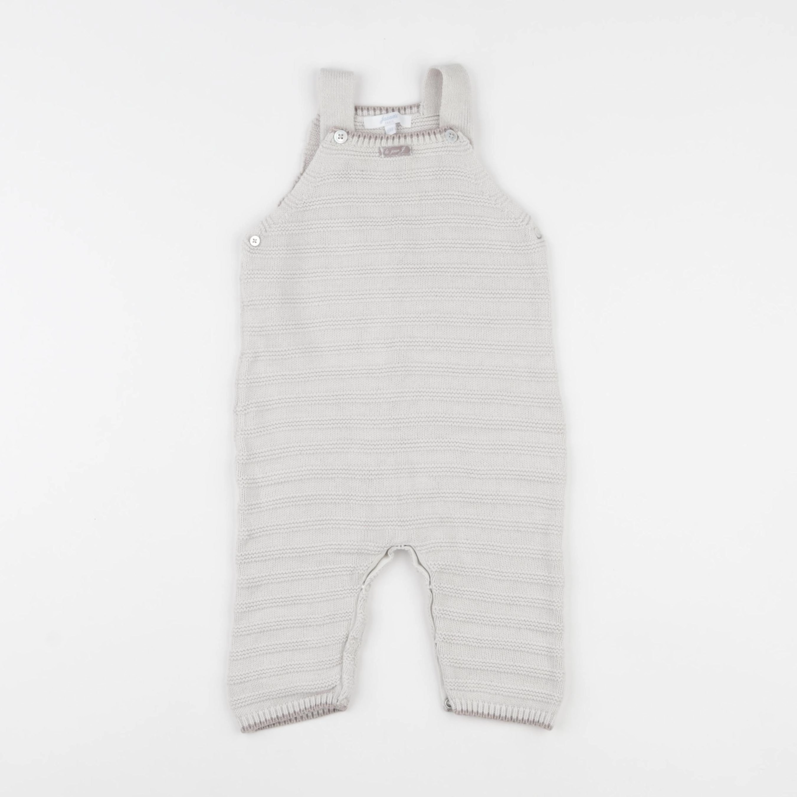 Jacadi - salopette beige - 6 mois