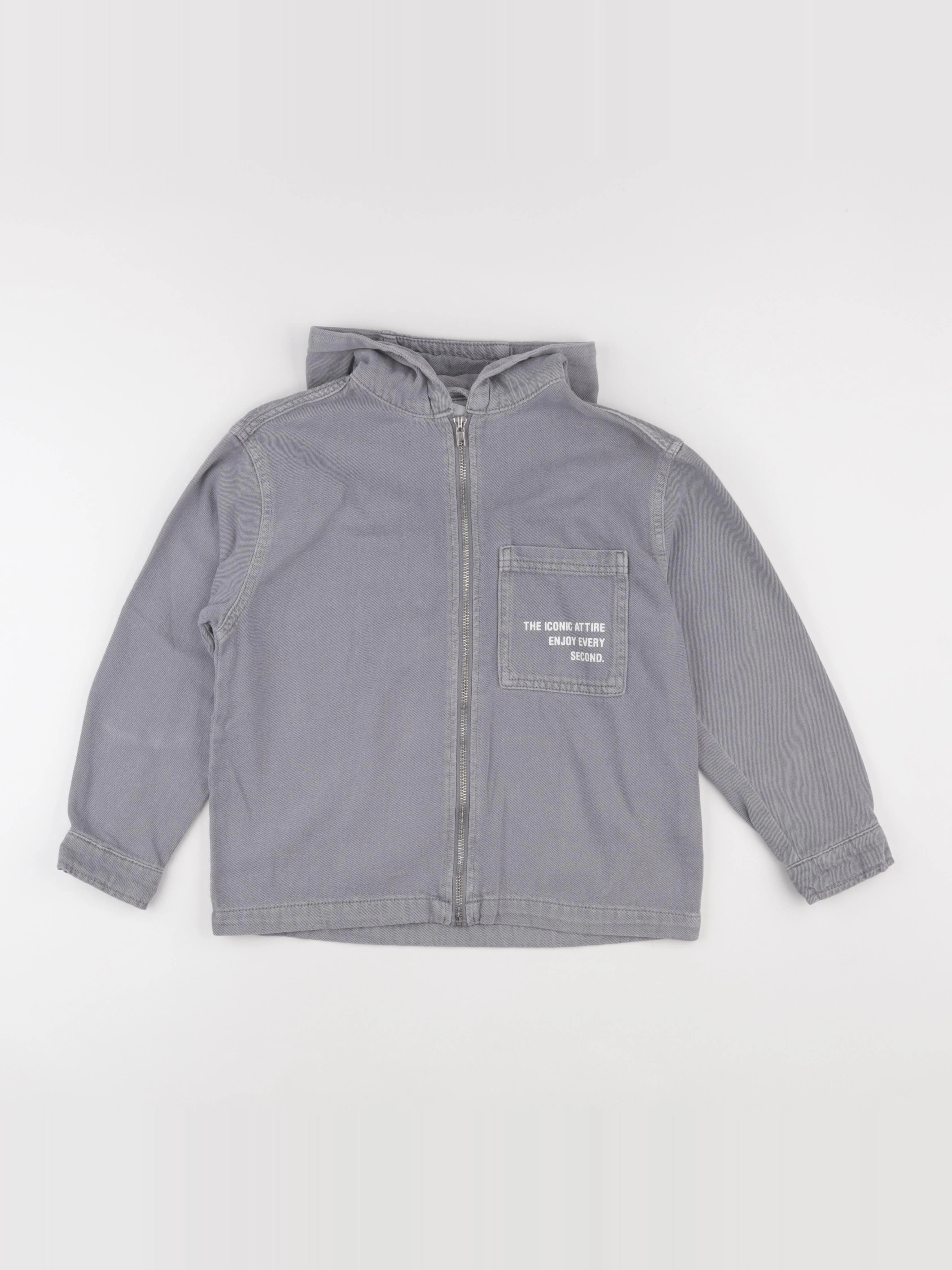 Zara - veste gris - 8/9 ans
