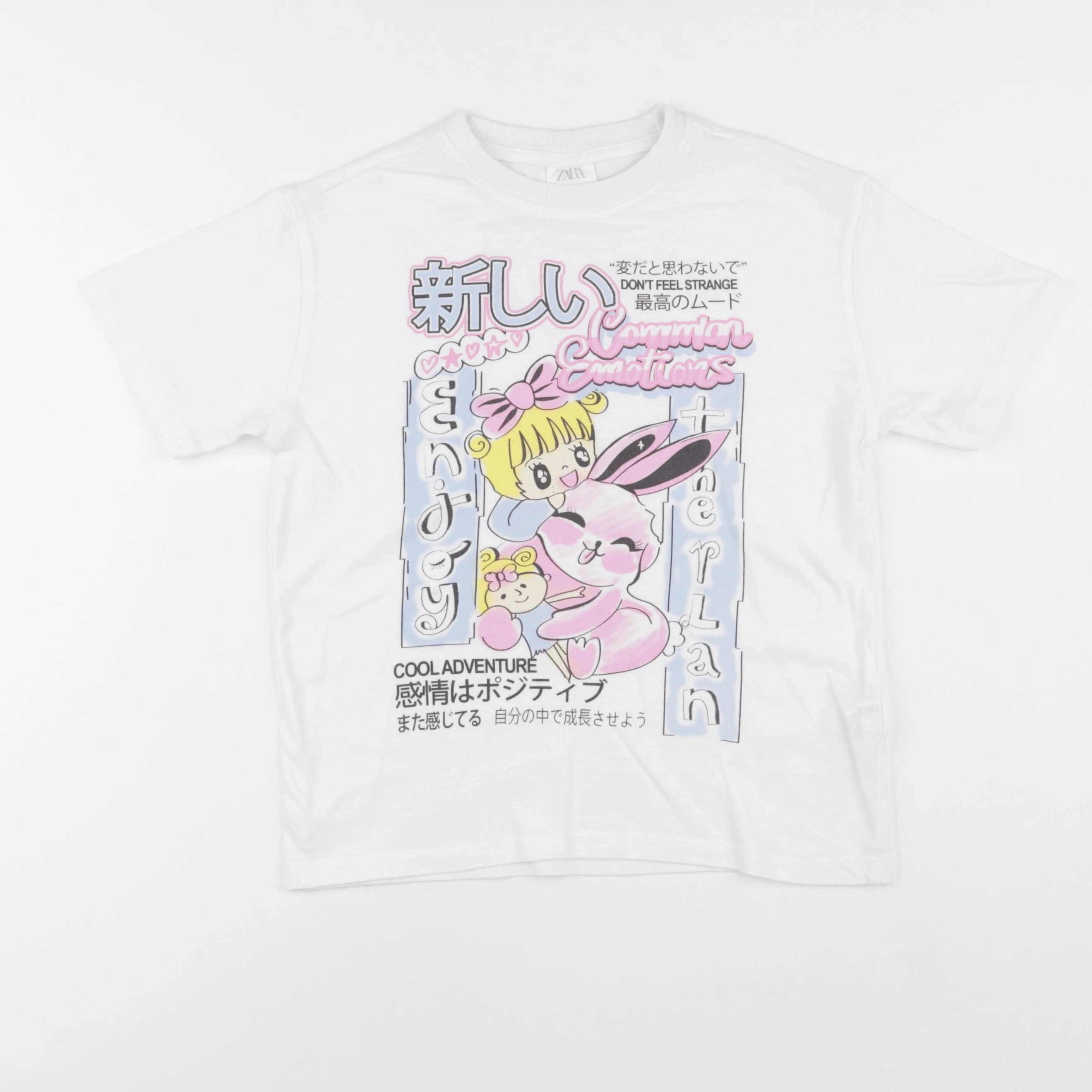 Zara - tee-shirt blanc - 6/7 ans