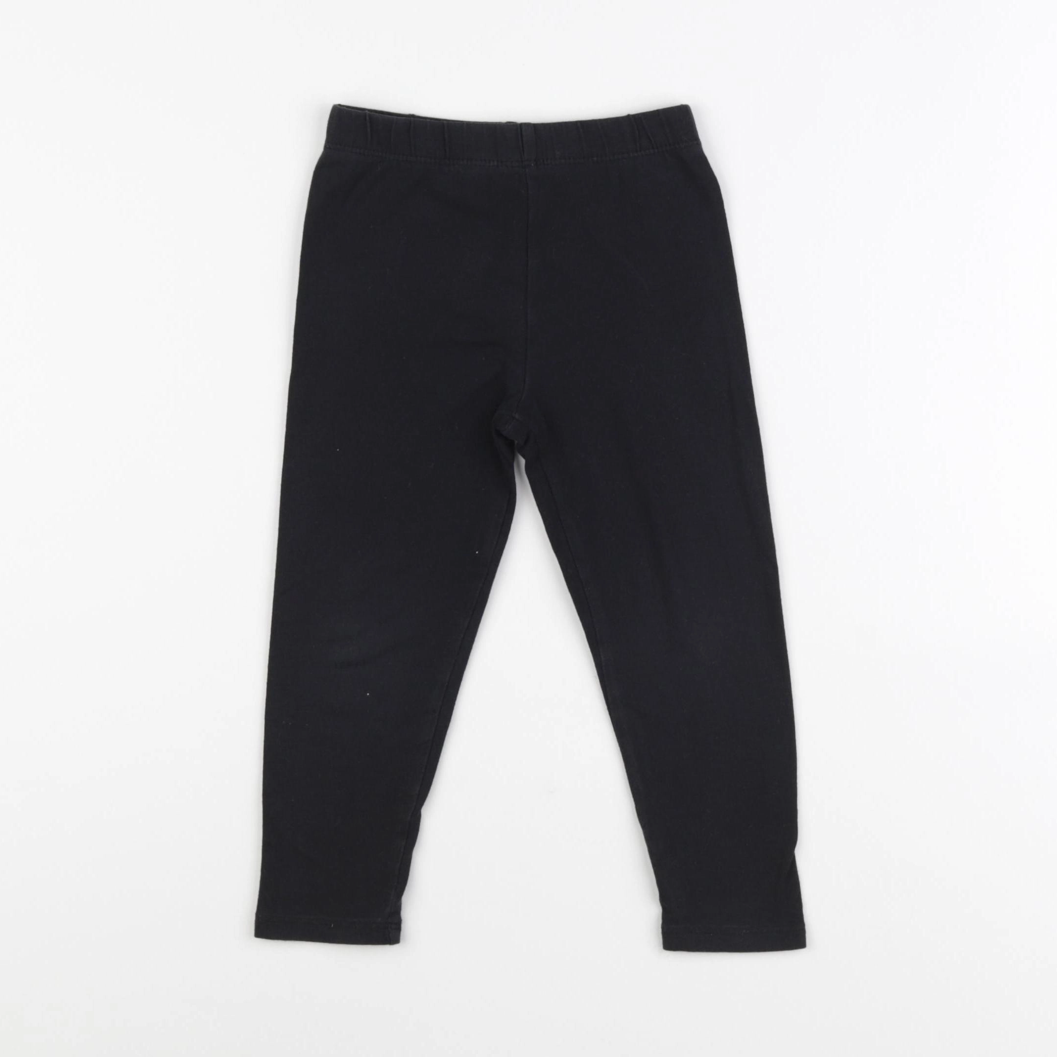 Vertbaudet - legging noir - 3 ans