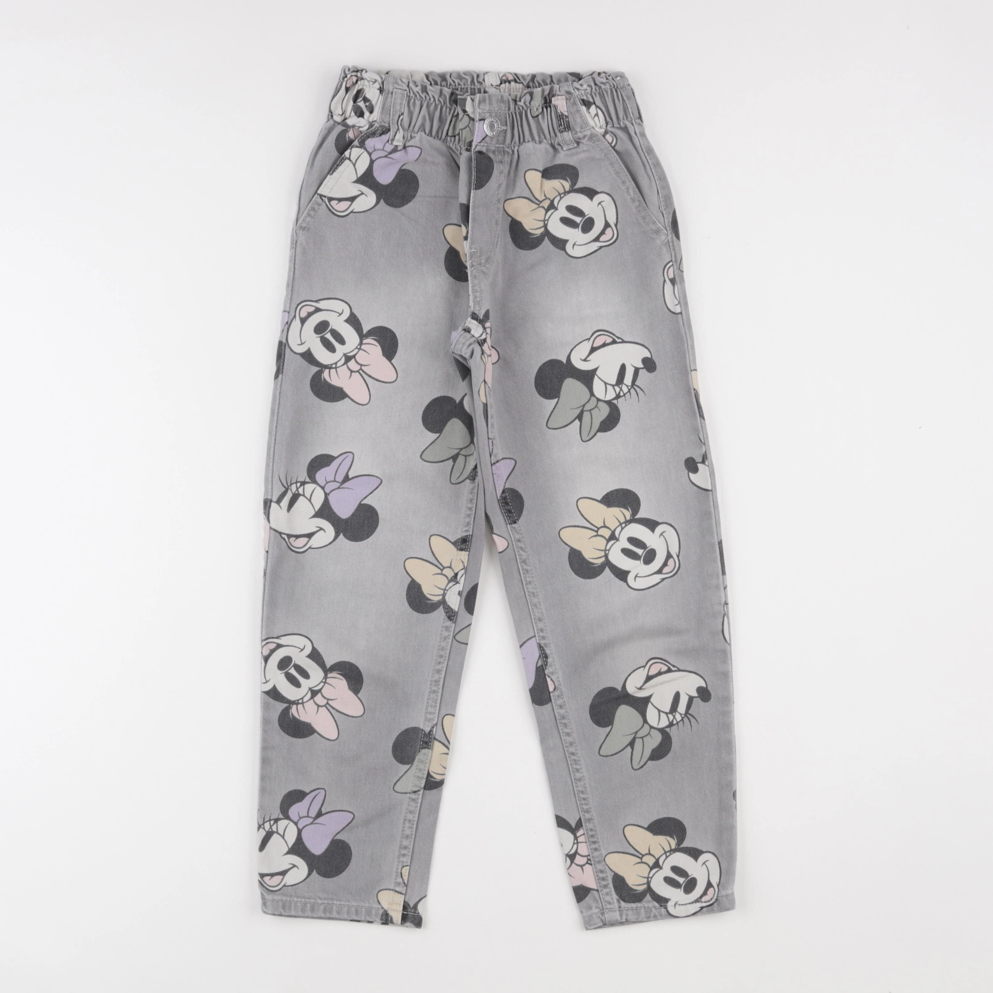 H&M - pantalon gris - 6/7 ans