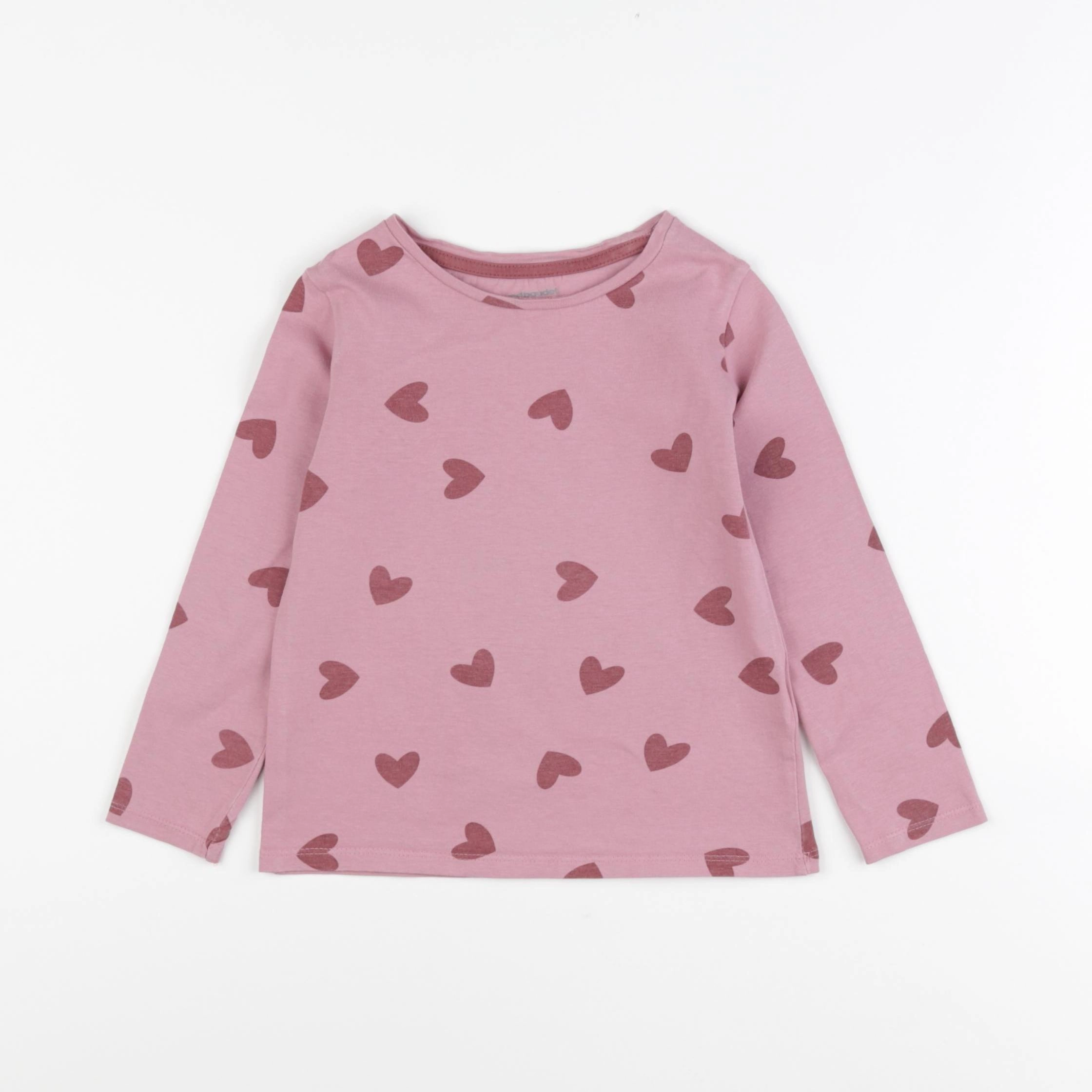 Vertbaudet - tee-shirt rose - 4 ans