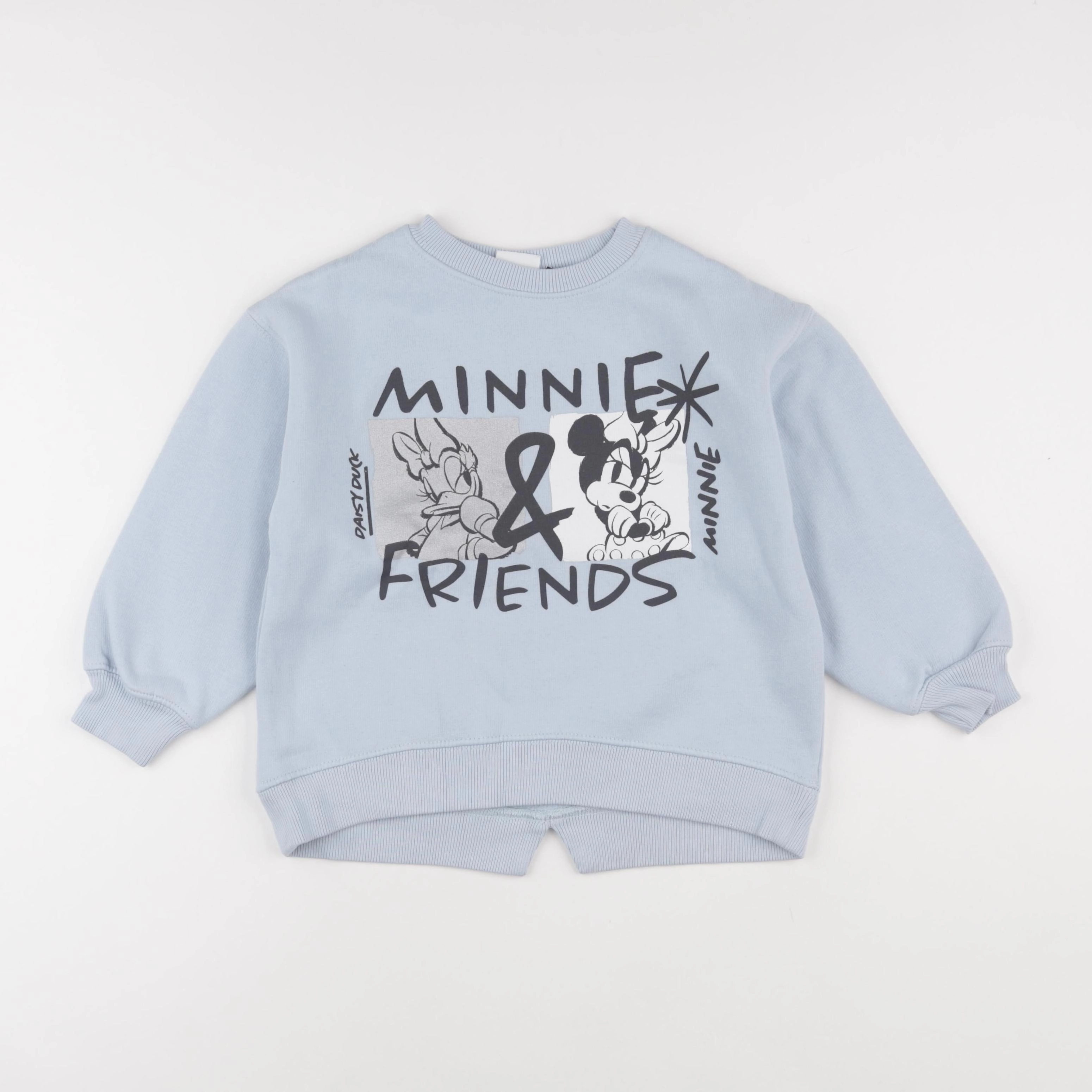 Zara - sweat bleu - 6/7 ans