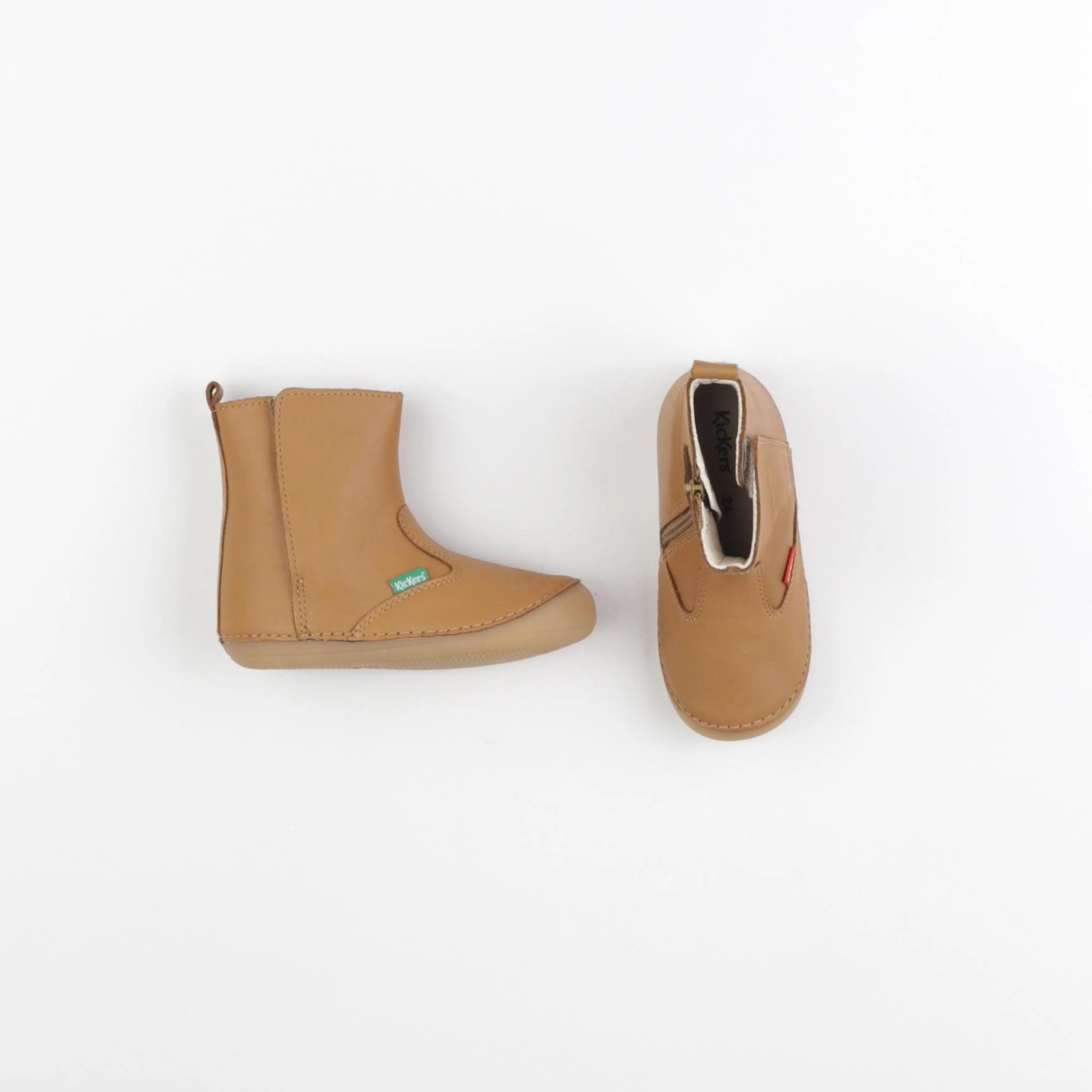 Kickers - boots marron - pointure 24