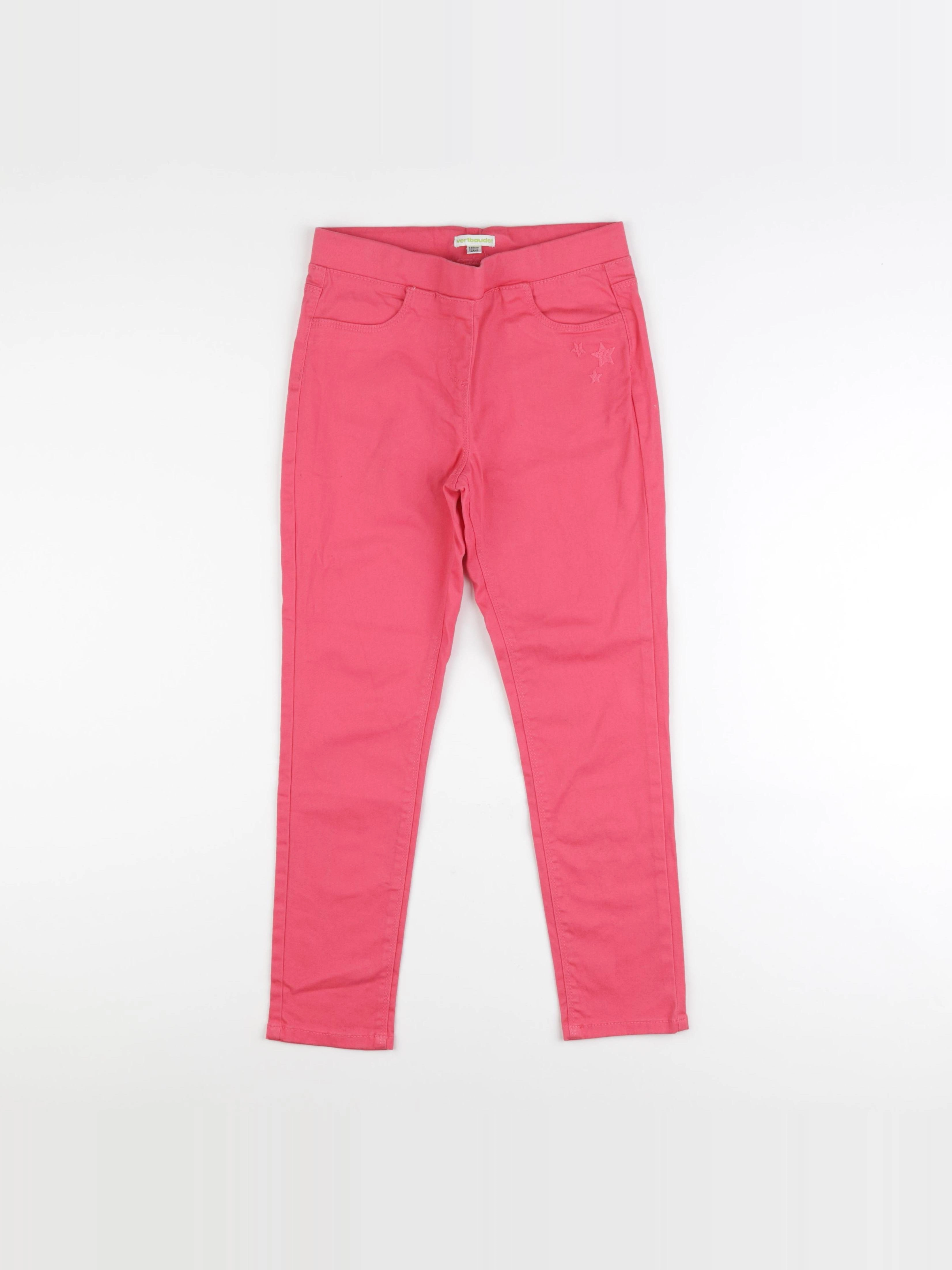 Vertbaudet - jegging rose - 10 ans
