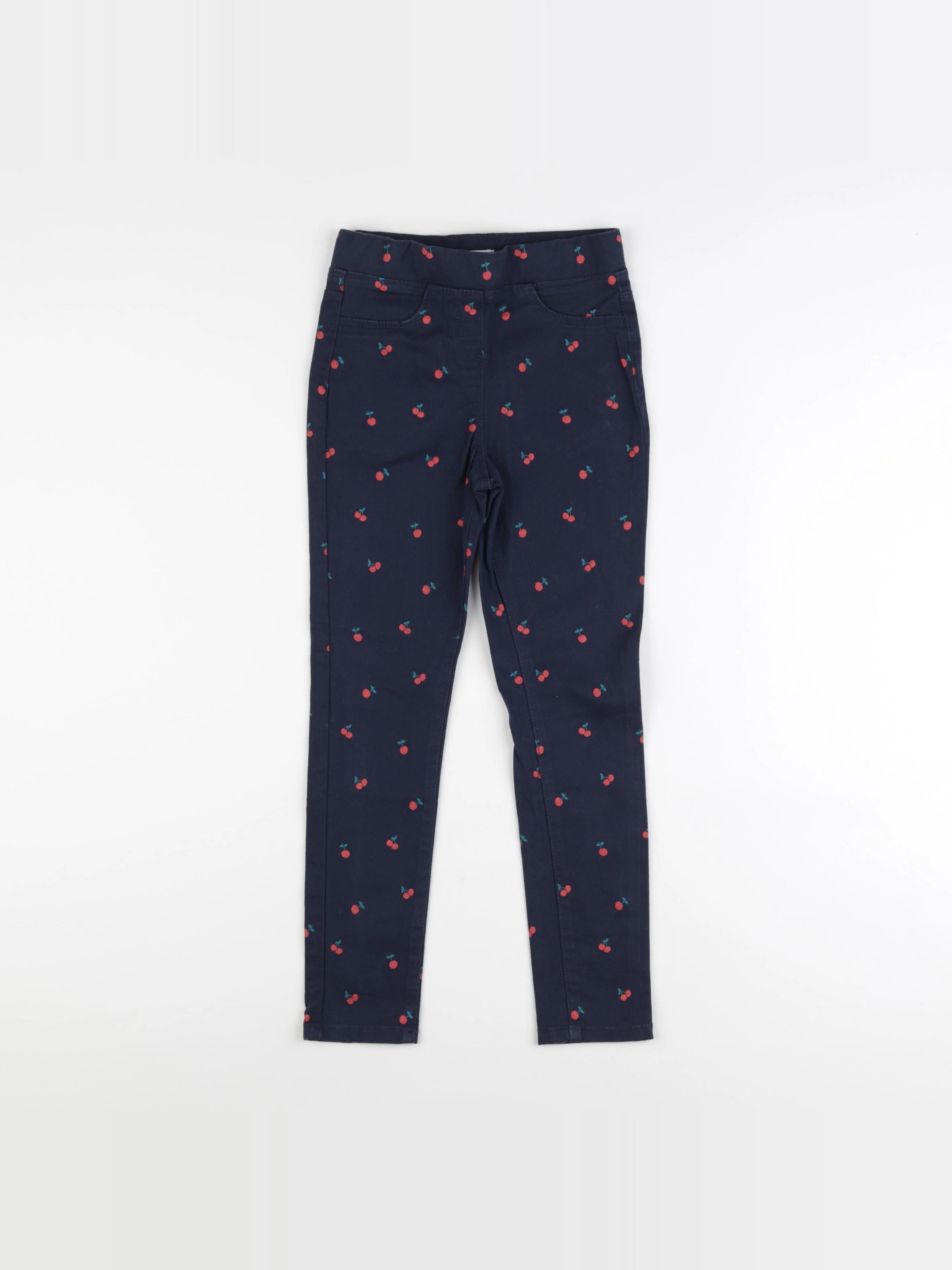 Vertbaudet - jegging bleu - 8 ans