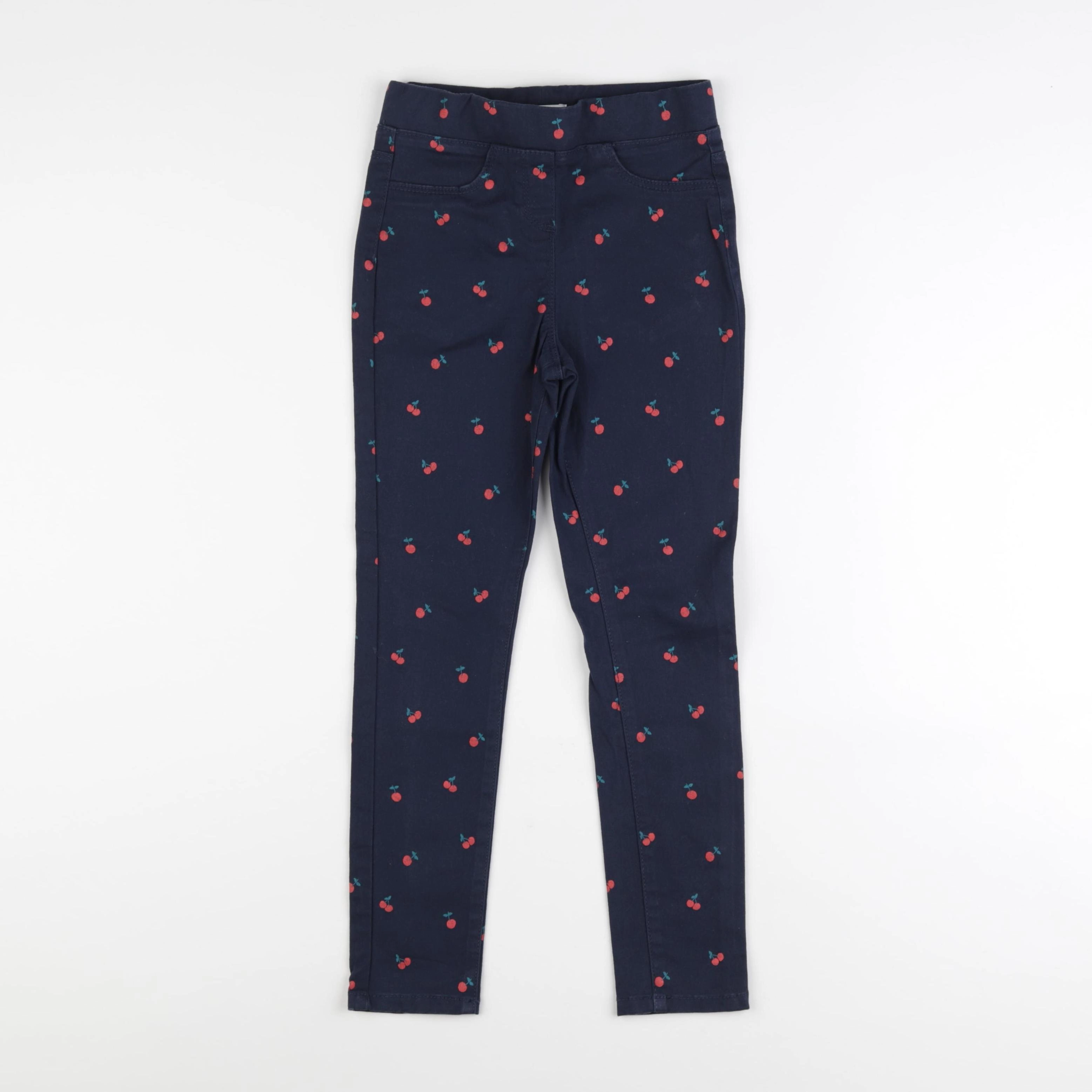 Vertbaudet - jegging bleu - 8 ans