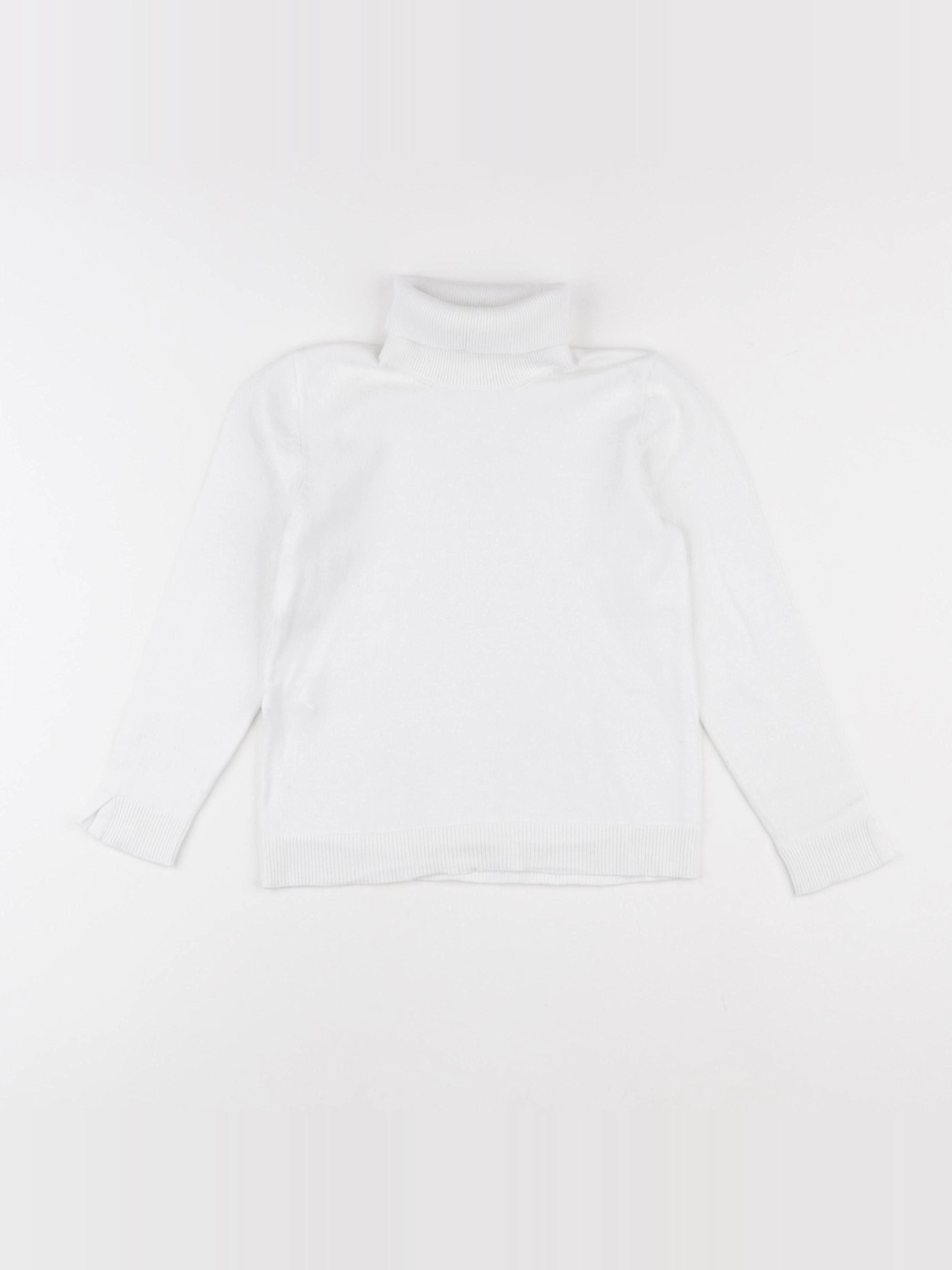 Mango - pull blanc - 5/6 ans