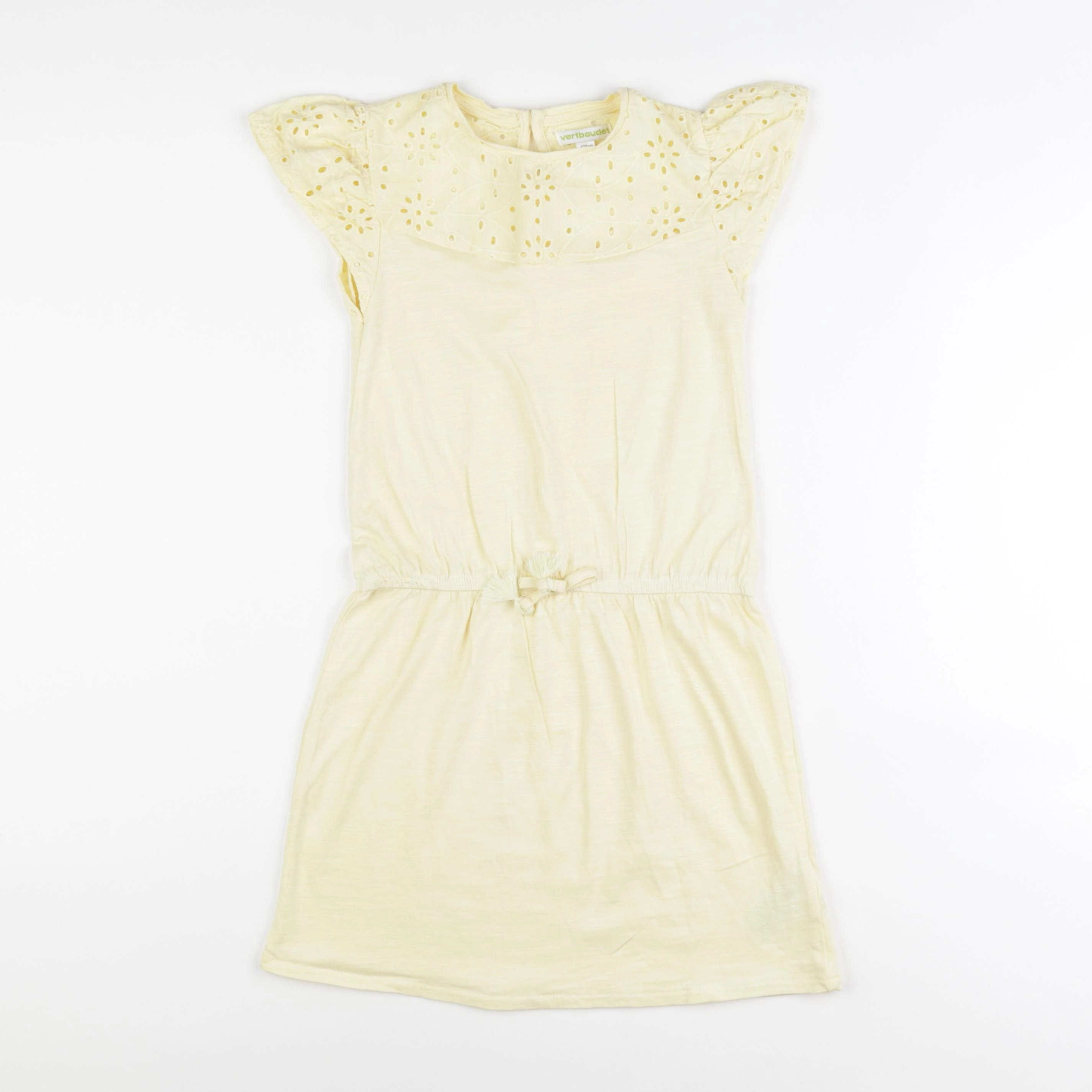 Vertbaudet - robe jaune - 8 ans