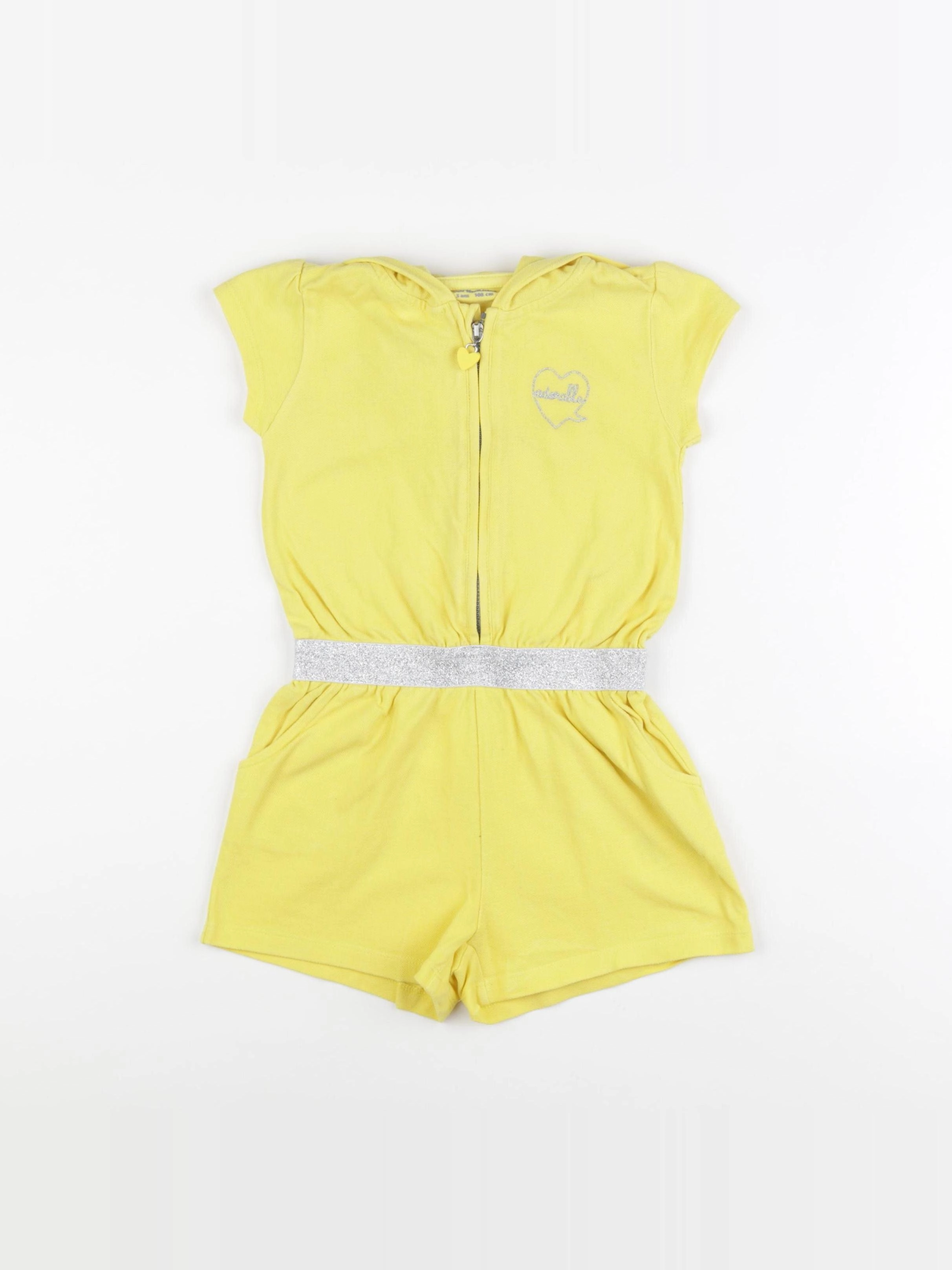 Vertbaudet - combinaison jaune - 5 ans