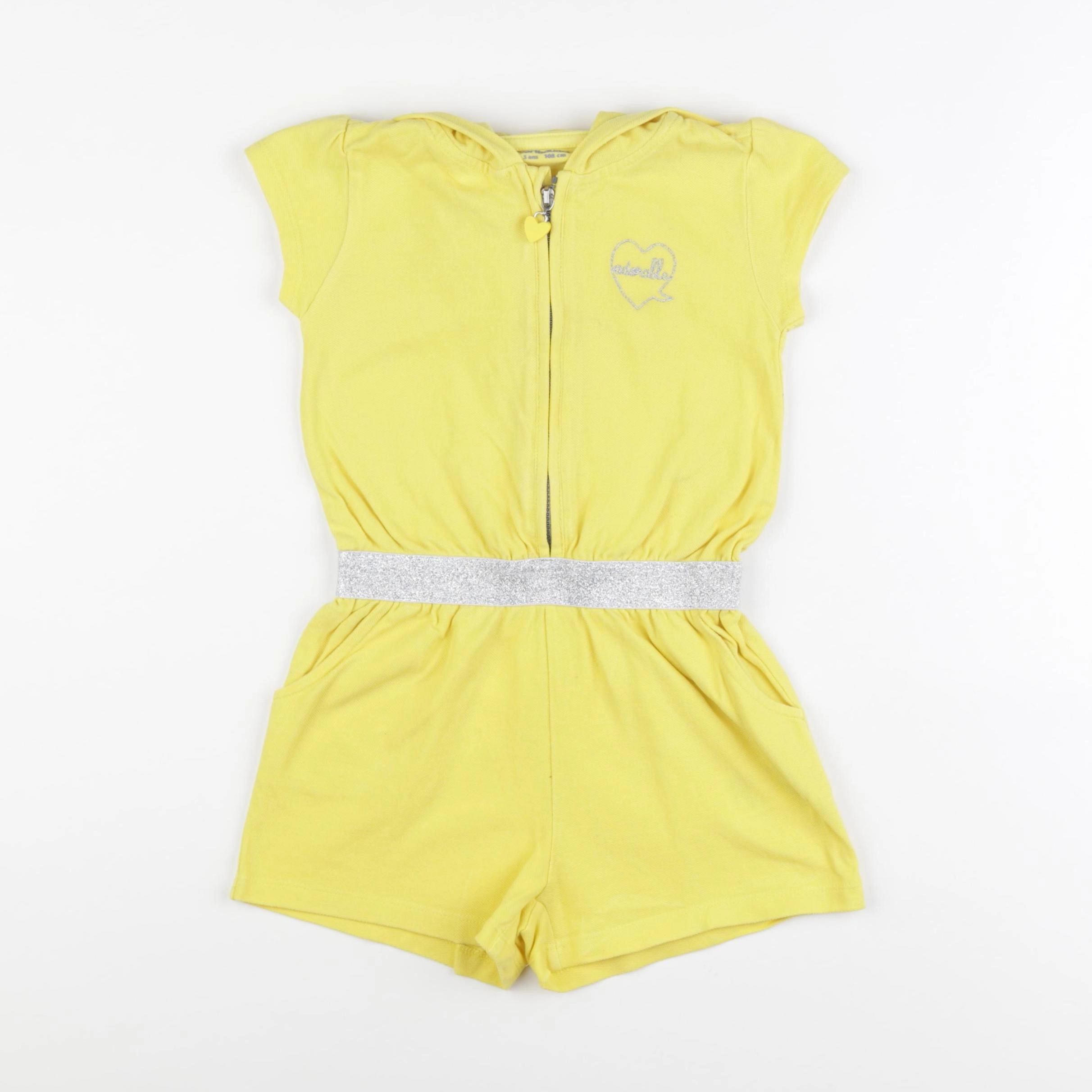 Vertbaudet - combinaison jaune - 5 ans