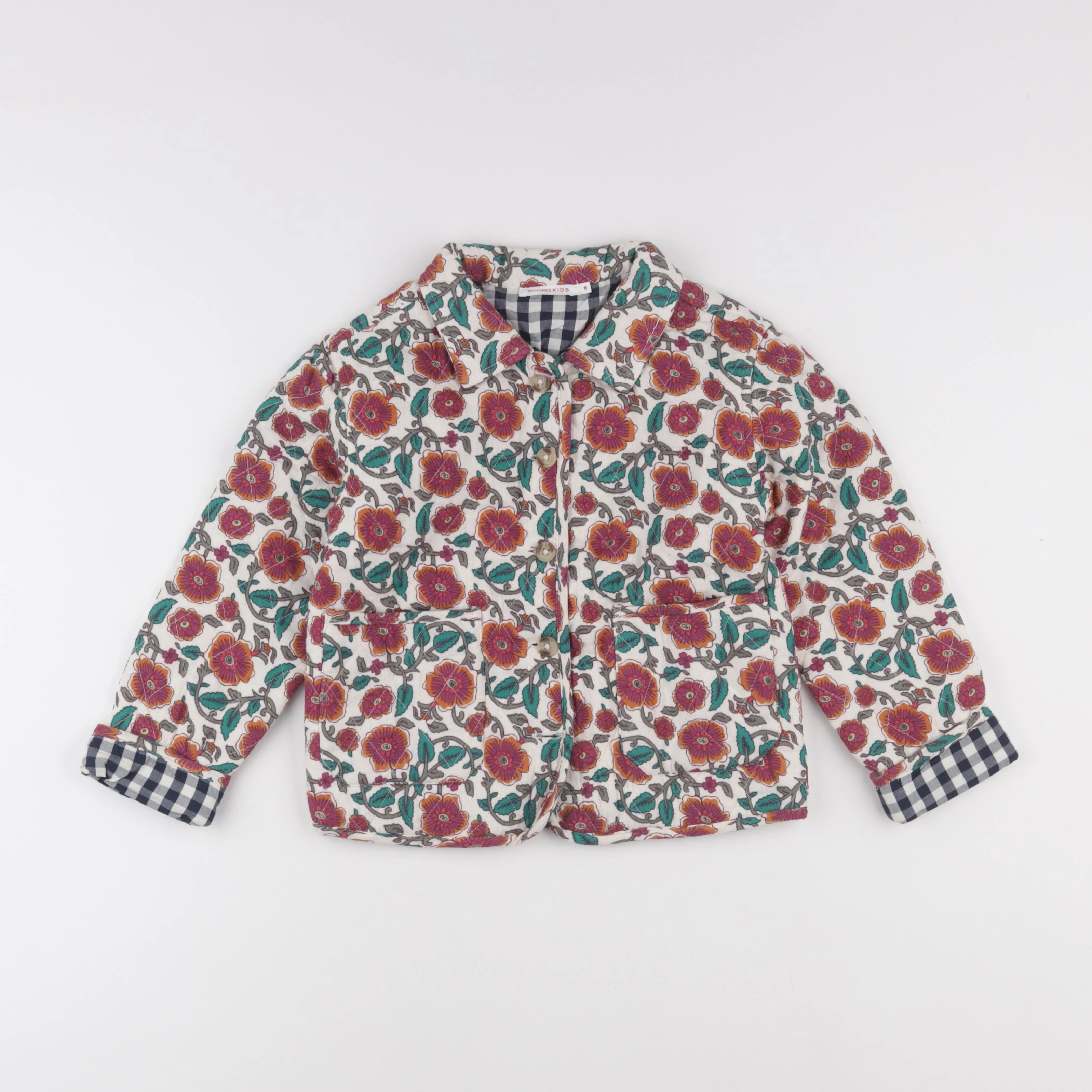 Monoprix - veste beige - 6 ans