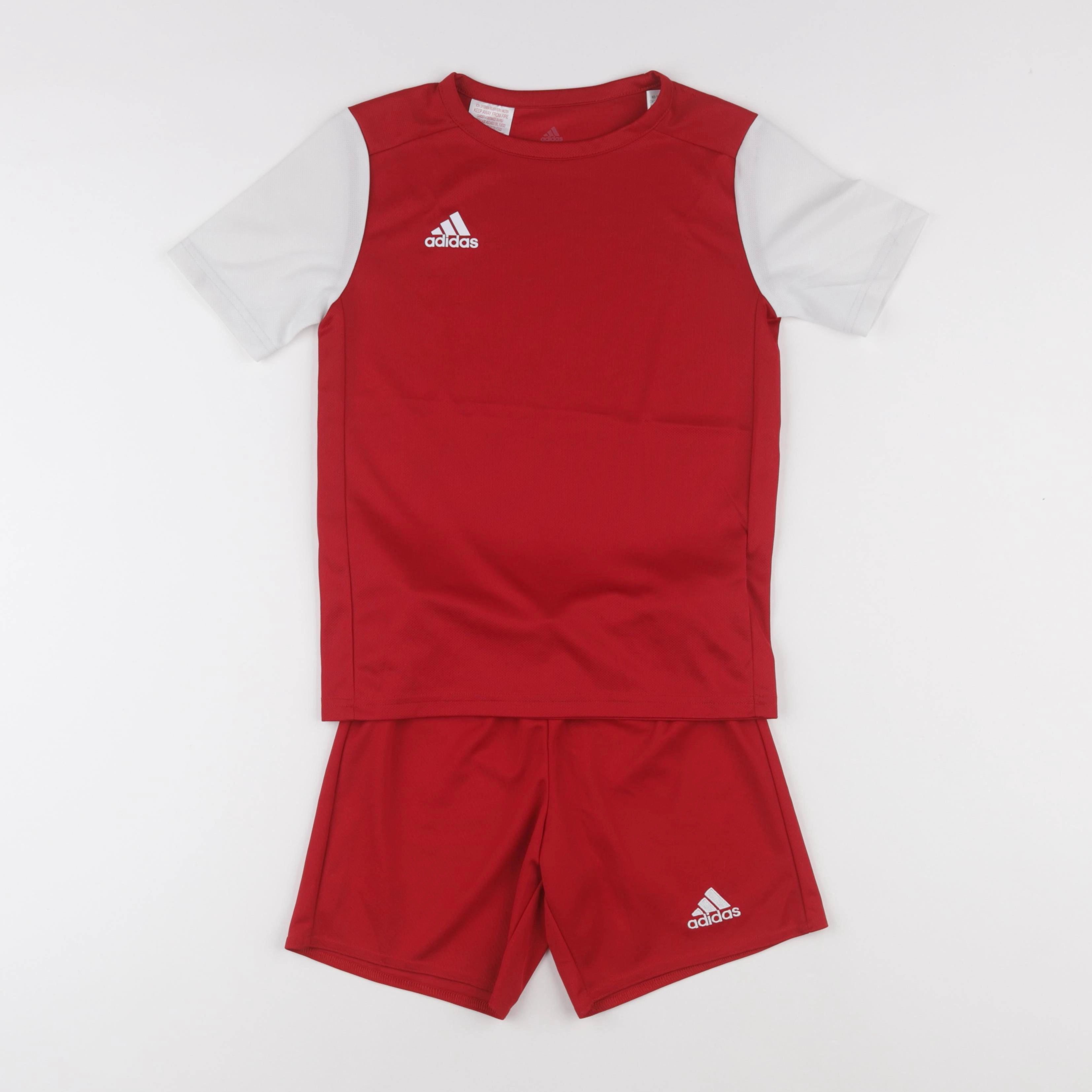 Adidas - ensemble rouge - 7/8 ans