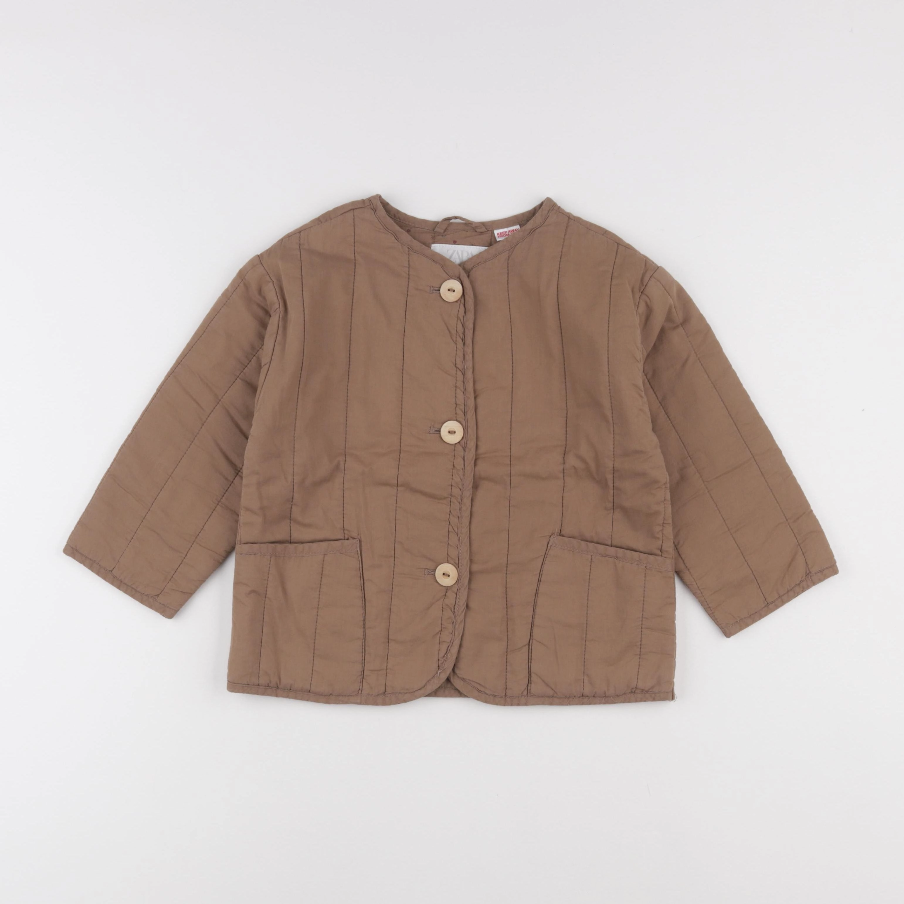 Zara - veste marron - 3/4 ans