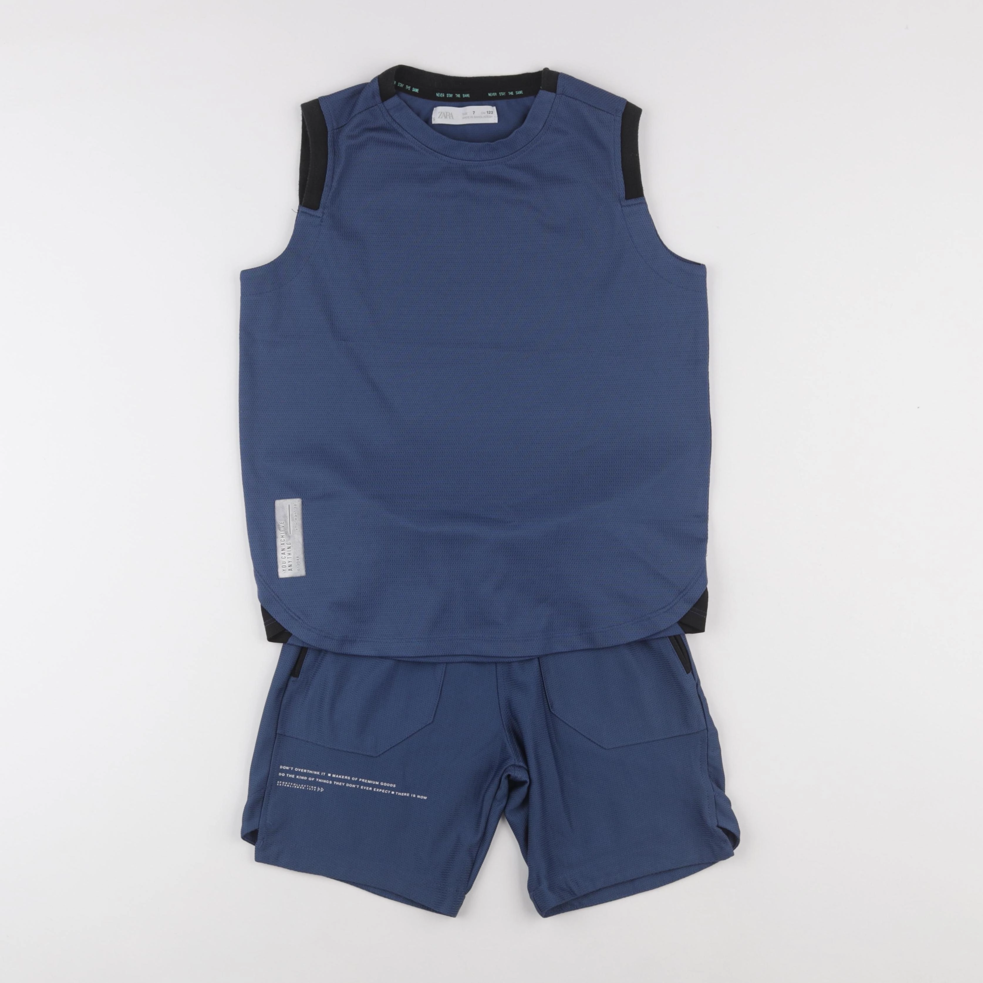 Zara - ensemble bleu - 7 ans