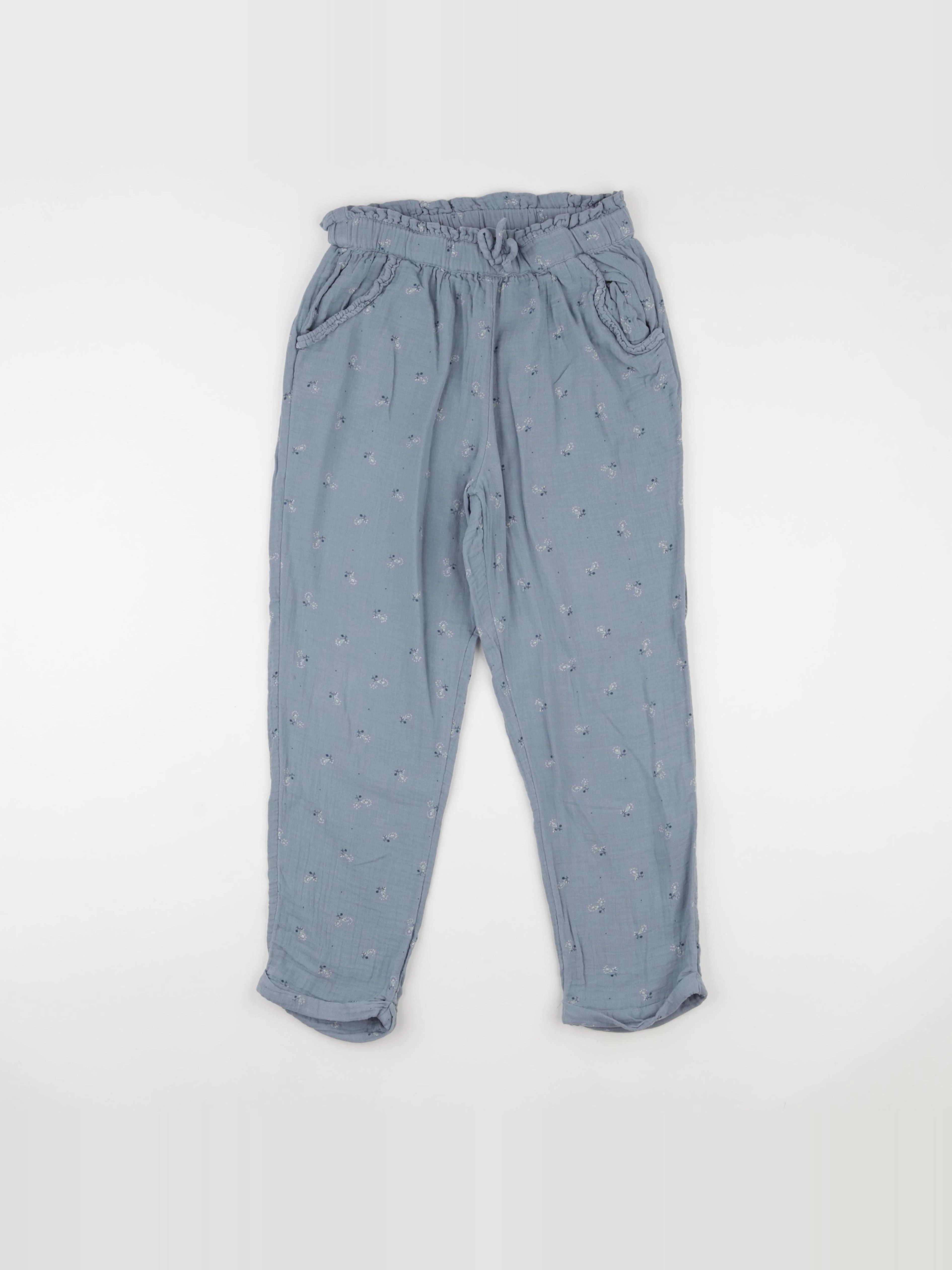 Vertbaudet - pantalon bleu - 12 ans