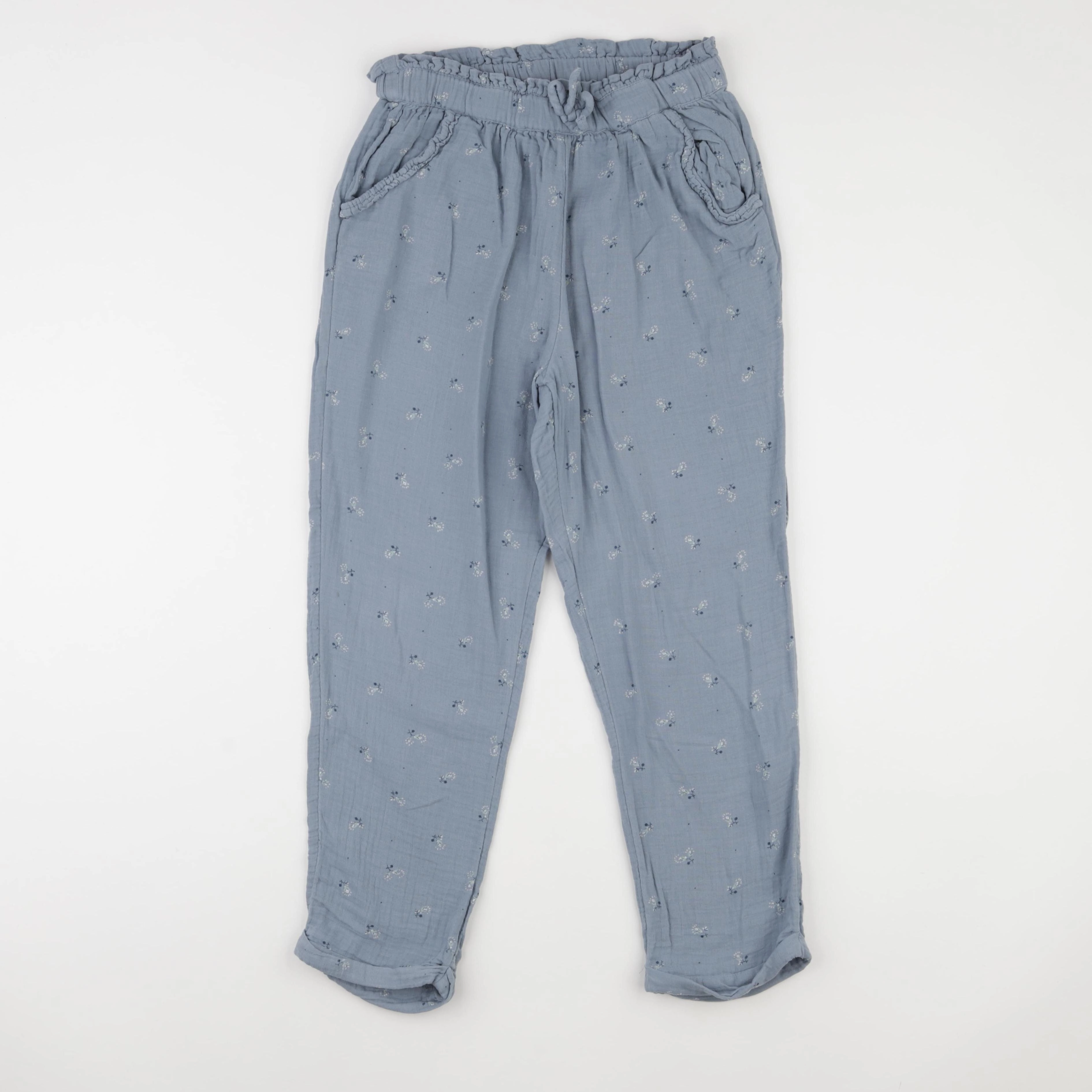 Vertbaudet - pantalon bleu - 12 ans