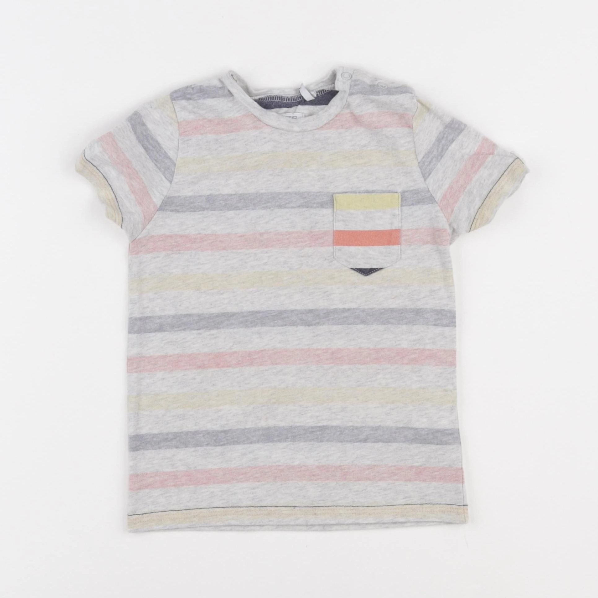 IKKS - tee-shirt gris - 2 ans