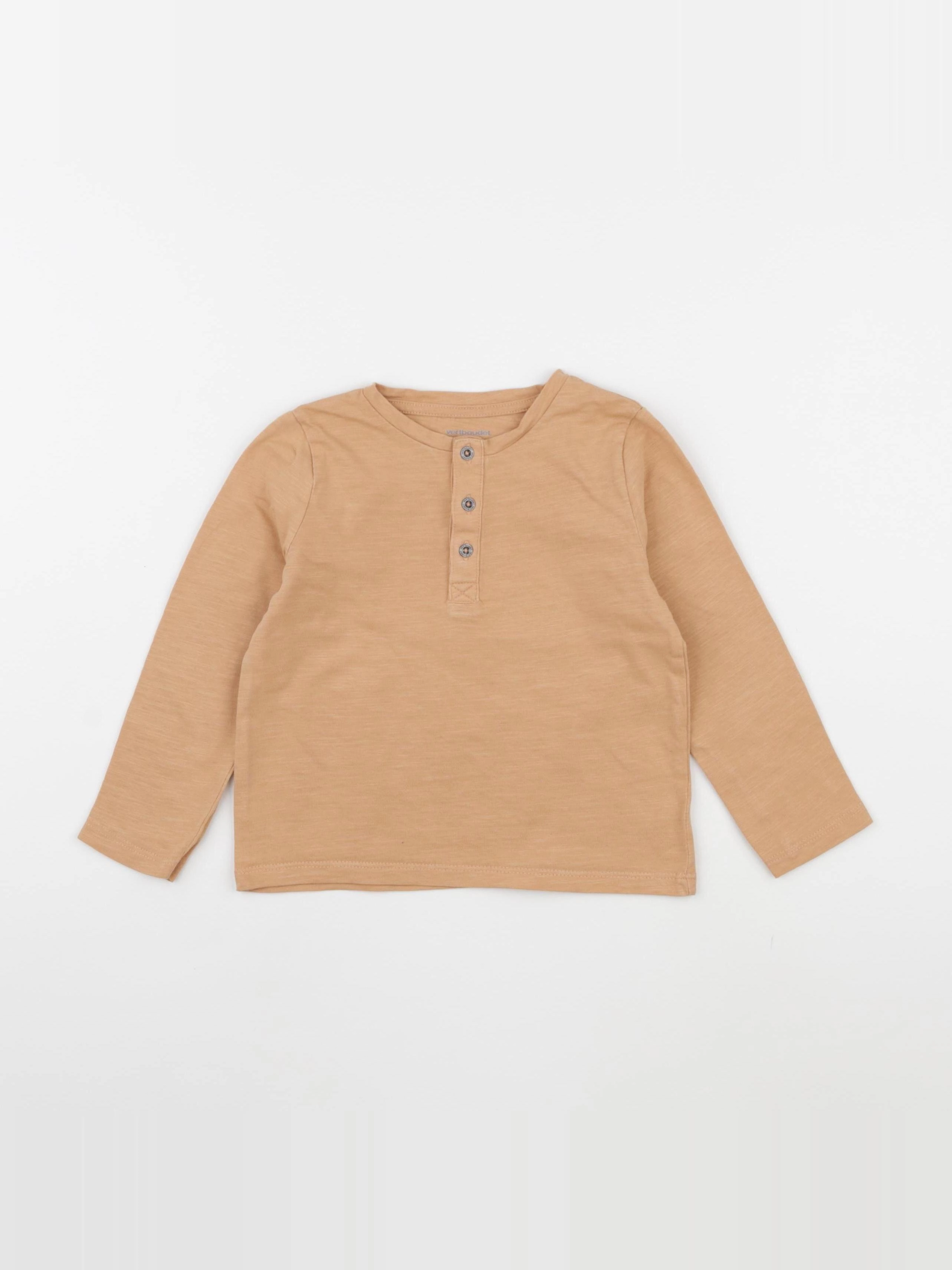 Vertbaudet - tee-shirt orange - 24 mois