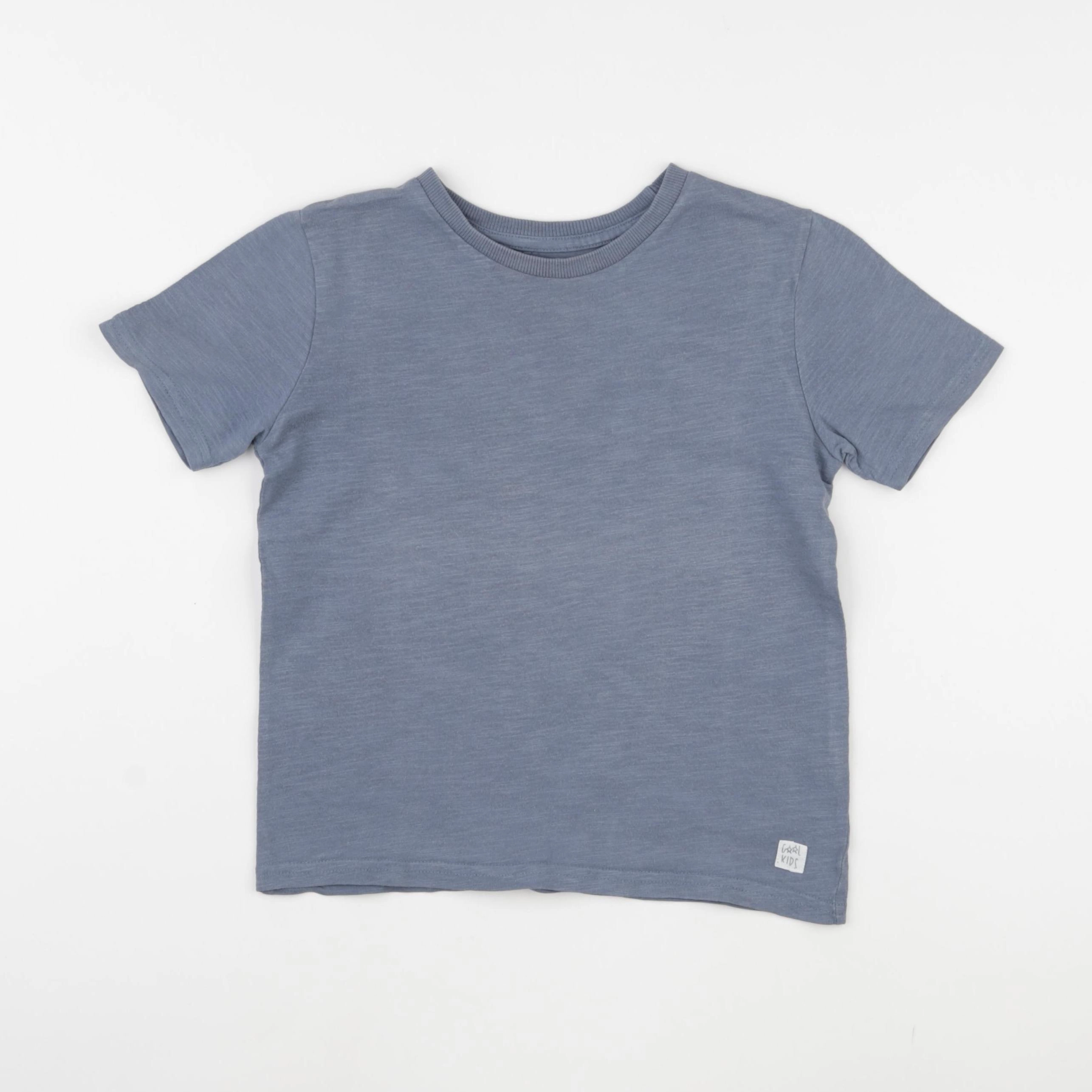 Vertbaudet - tee-shirt bleu - 5 ans