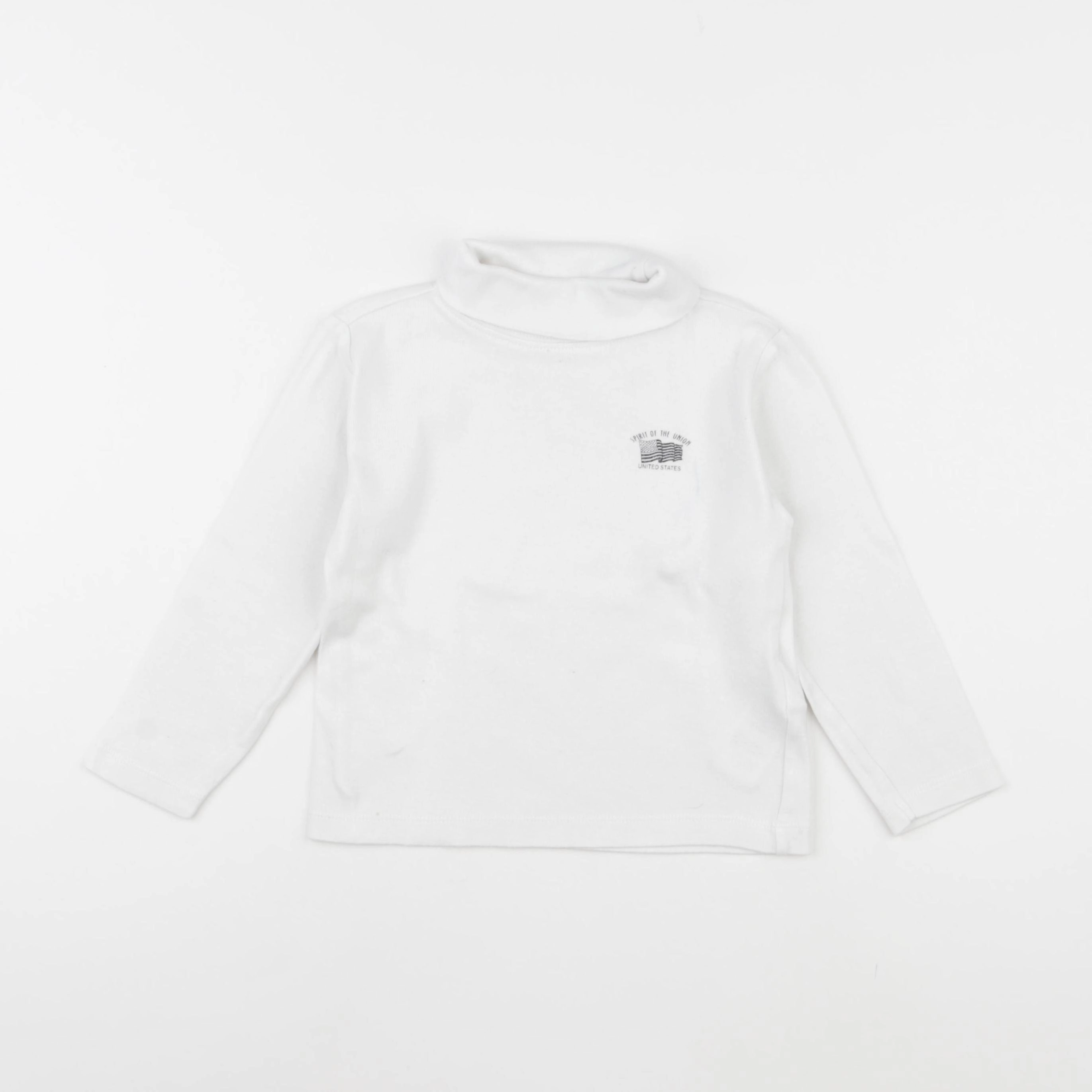 Vertbaudet - sous-pull blanc - 4 ans