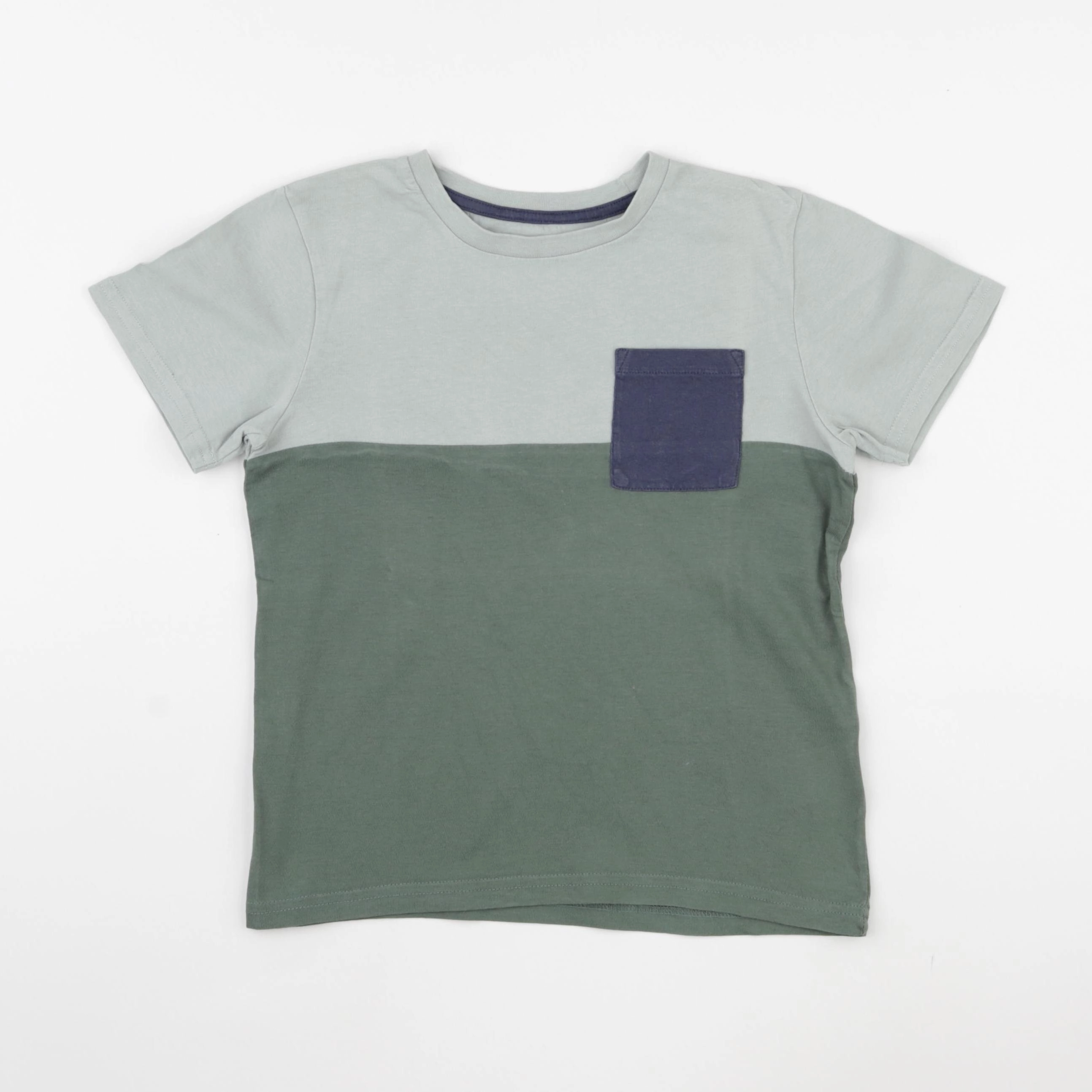 Vertbaudet - tee-shirt vert - 8 ans