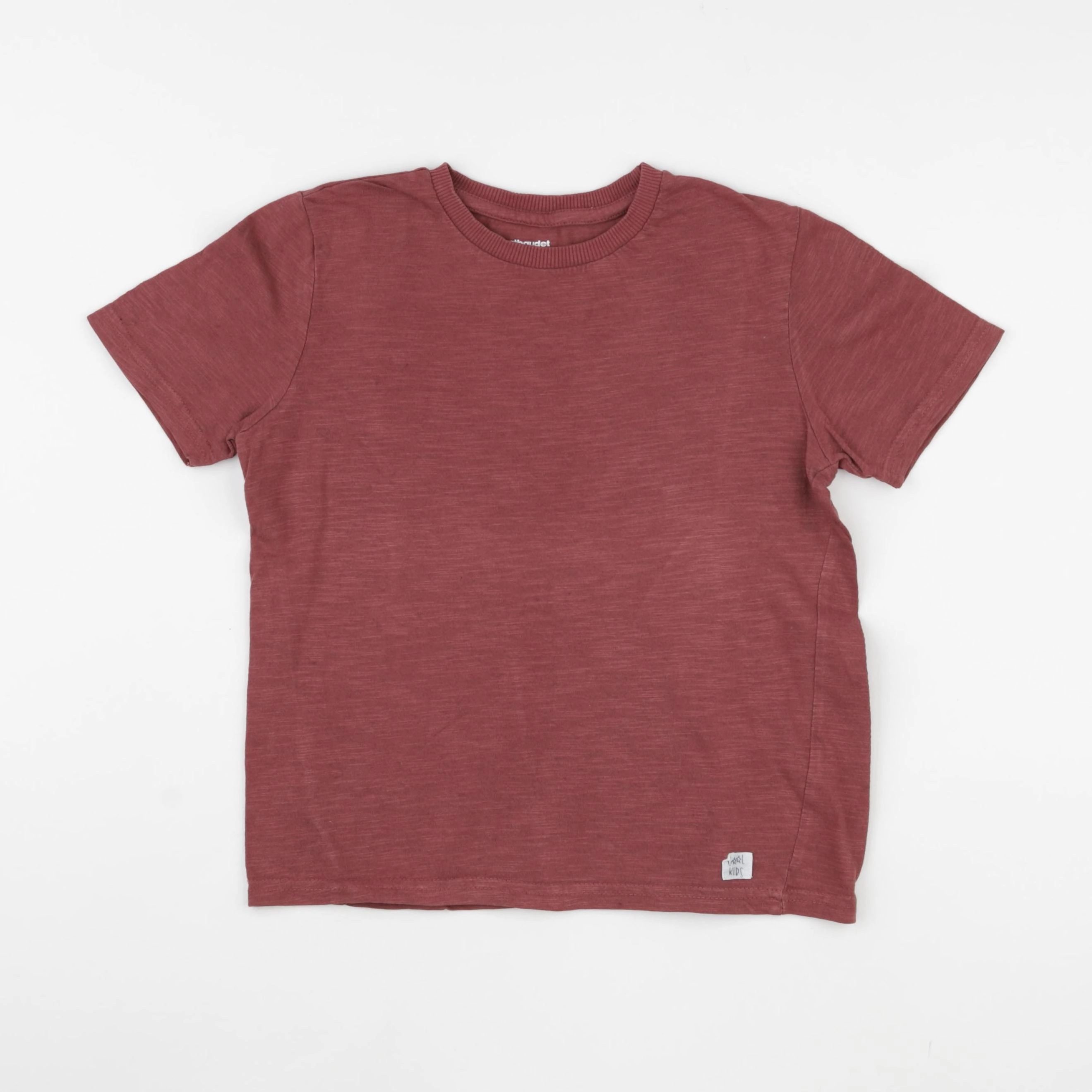 Vertbaudet - tee-shirt marron - 8 ans